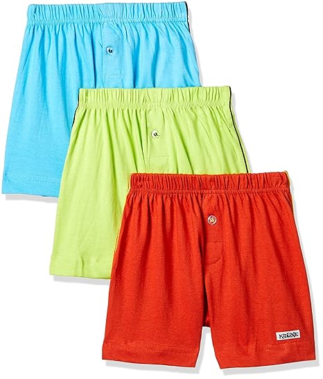 Rupa Frontline Kids Boys Cotton Boxer (Pack of 3)(Colors & Print May Vary)