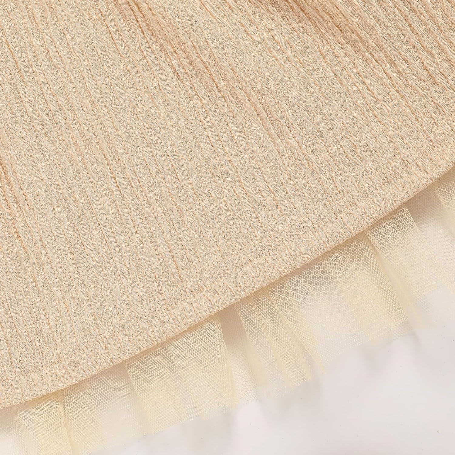 Toddler Girl Dress Fall Ruffle Long Sleeve Baby Girl Solid Color Casual Dresses 2-6Y - Image 5