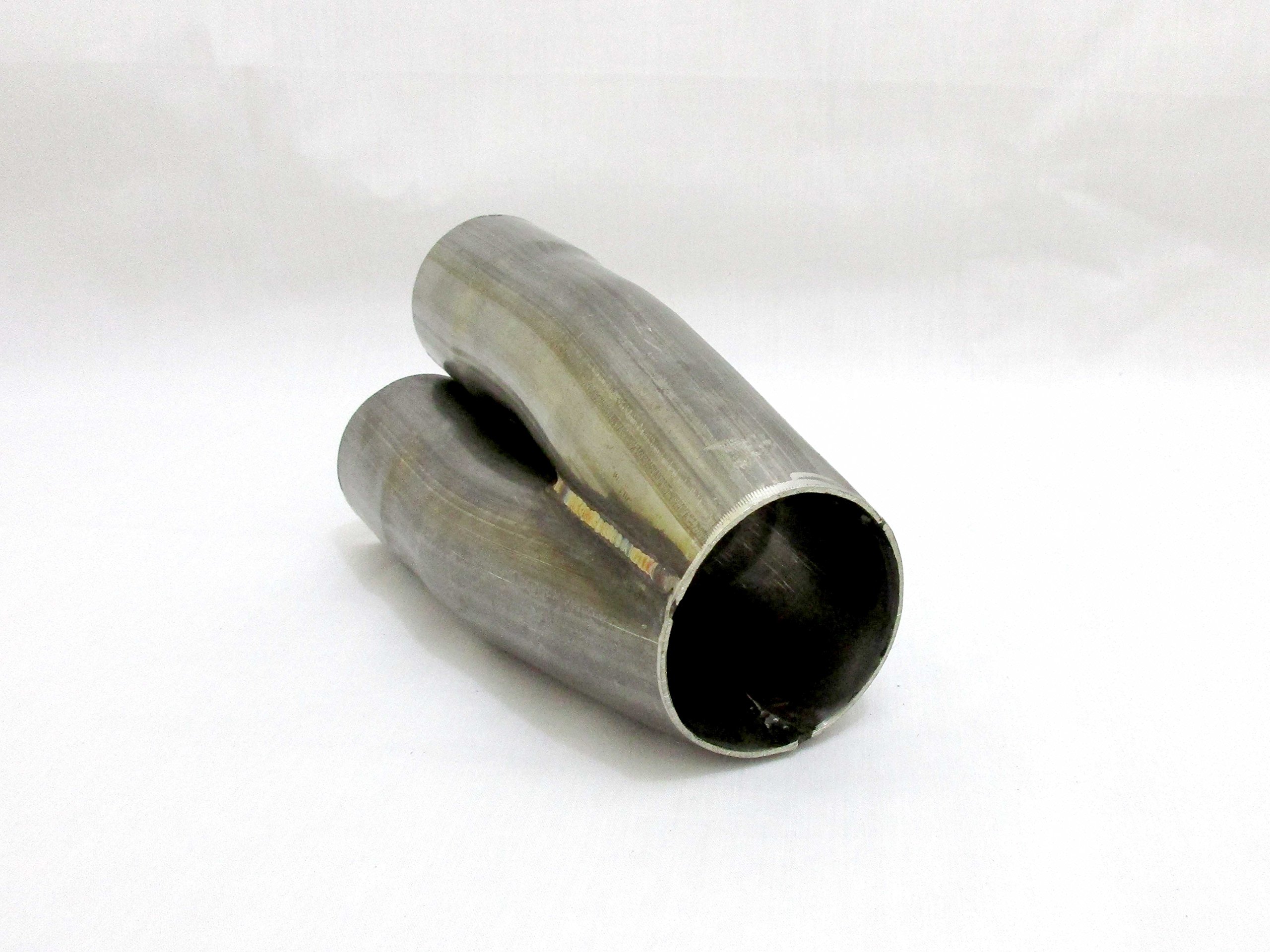 Colector de escape 3 en 1 de acero inoxidable de 42 mm en 54 mm
