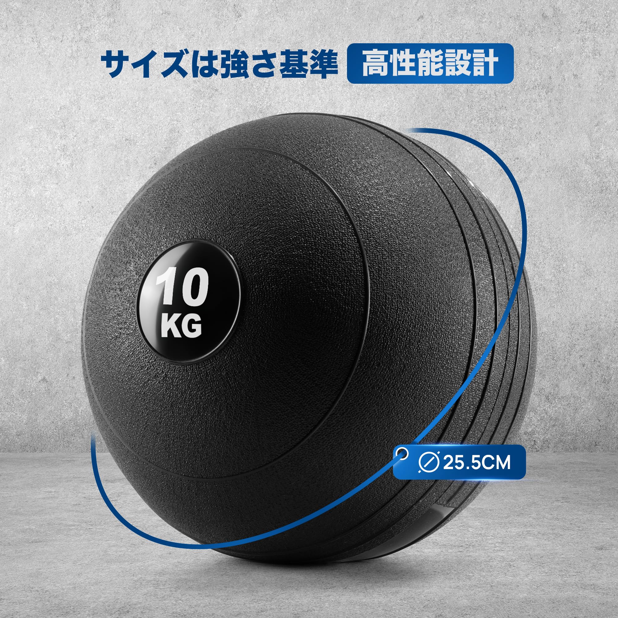 Yes4All KCXO Slam Balls, Medicine Ball Sand Filled No Bounce Exercise Ball, Suitable for Workout and Strength Training