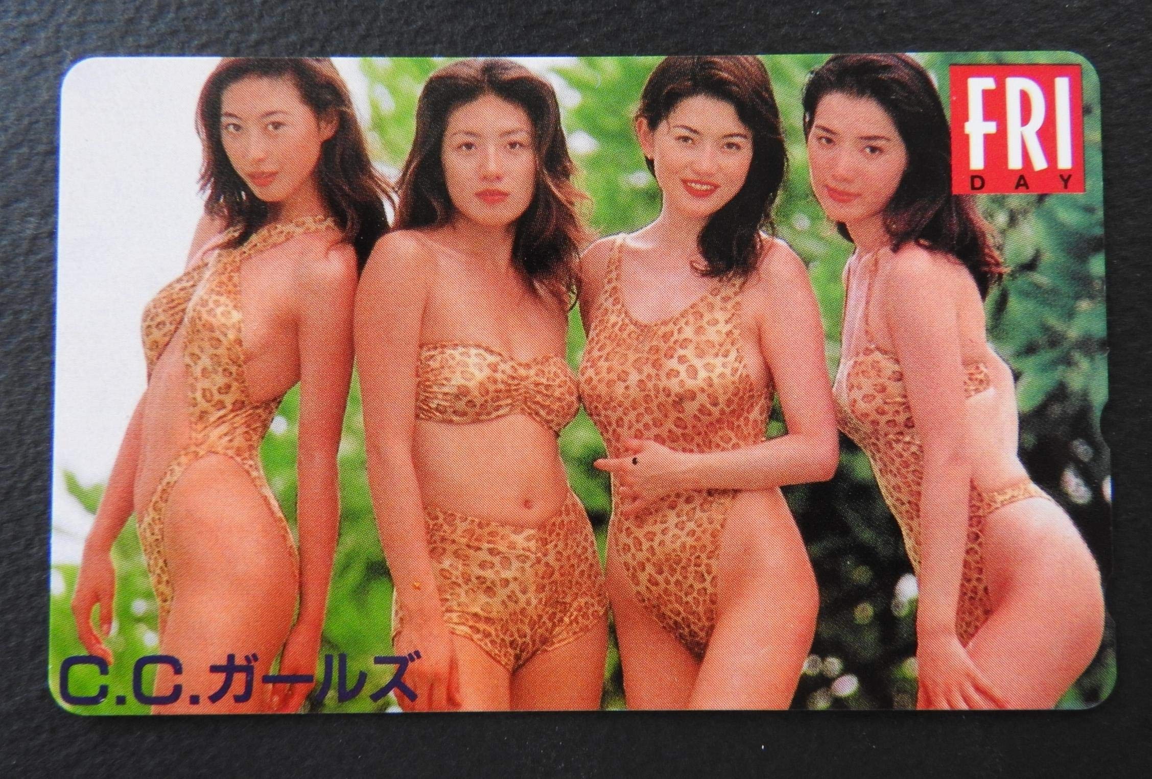 Amazon | C.C.ガールズ テレカ ビキニ テレホンカード フライデー