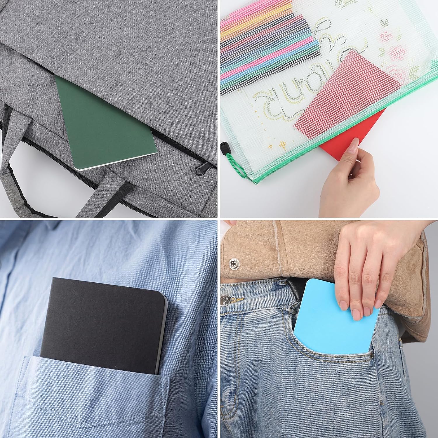 BESARME 16 Pack Mini Notebooks Bulk, Mini Pocket Notebooks for Kids Small Blank Pocket Notebook for Students School Supplies Notepads Colorful Classroom Gift Exchange Party Favors