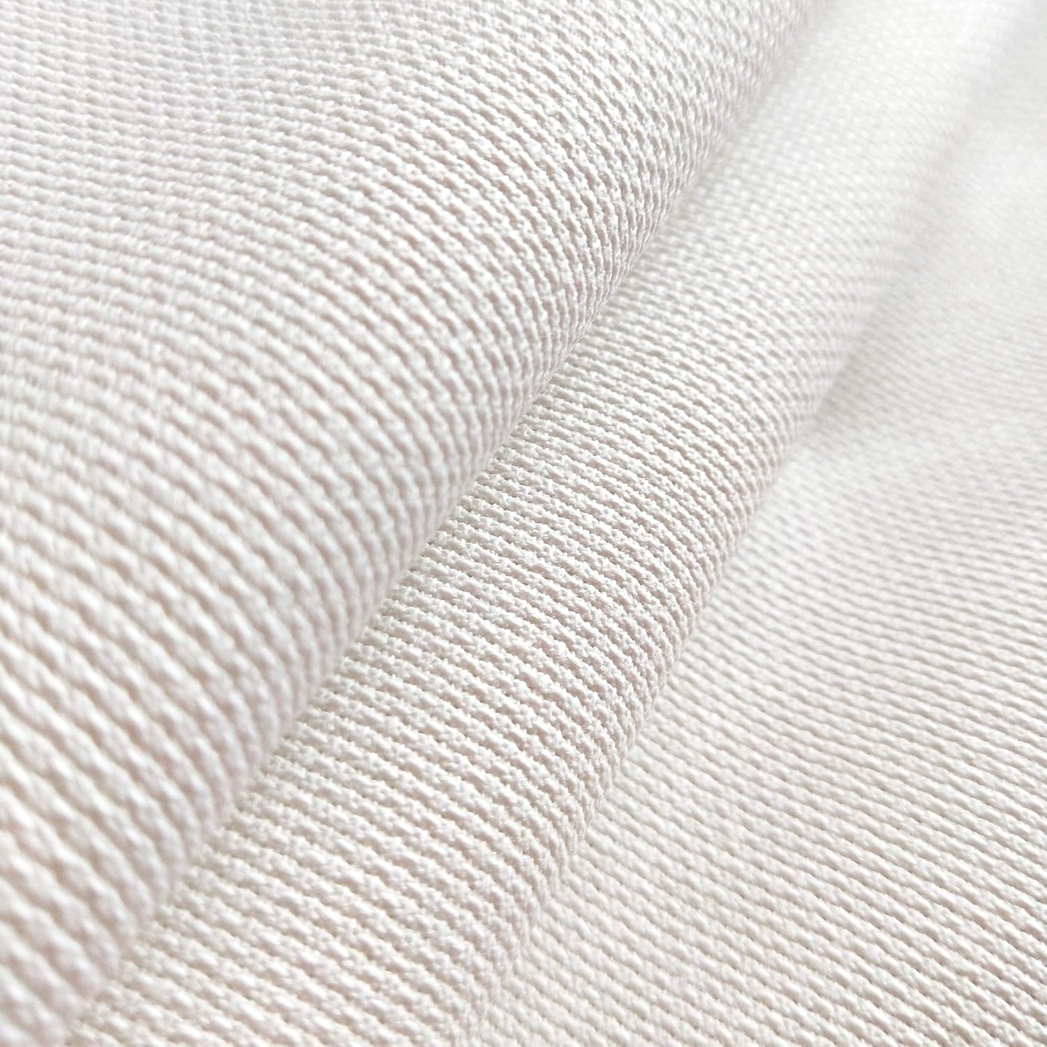 59" x 3 Yards 18CT Counted Cotton Large Aida Cloth Cross Stitch Fabric (White)