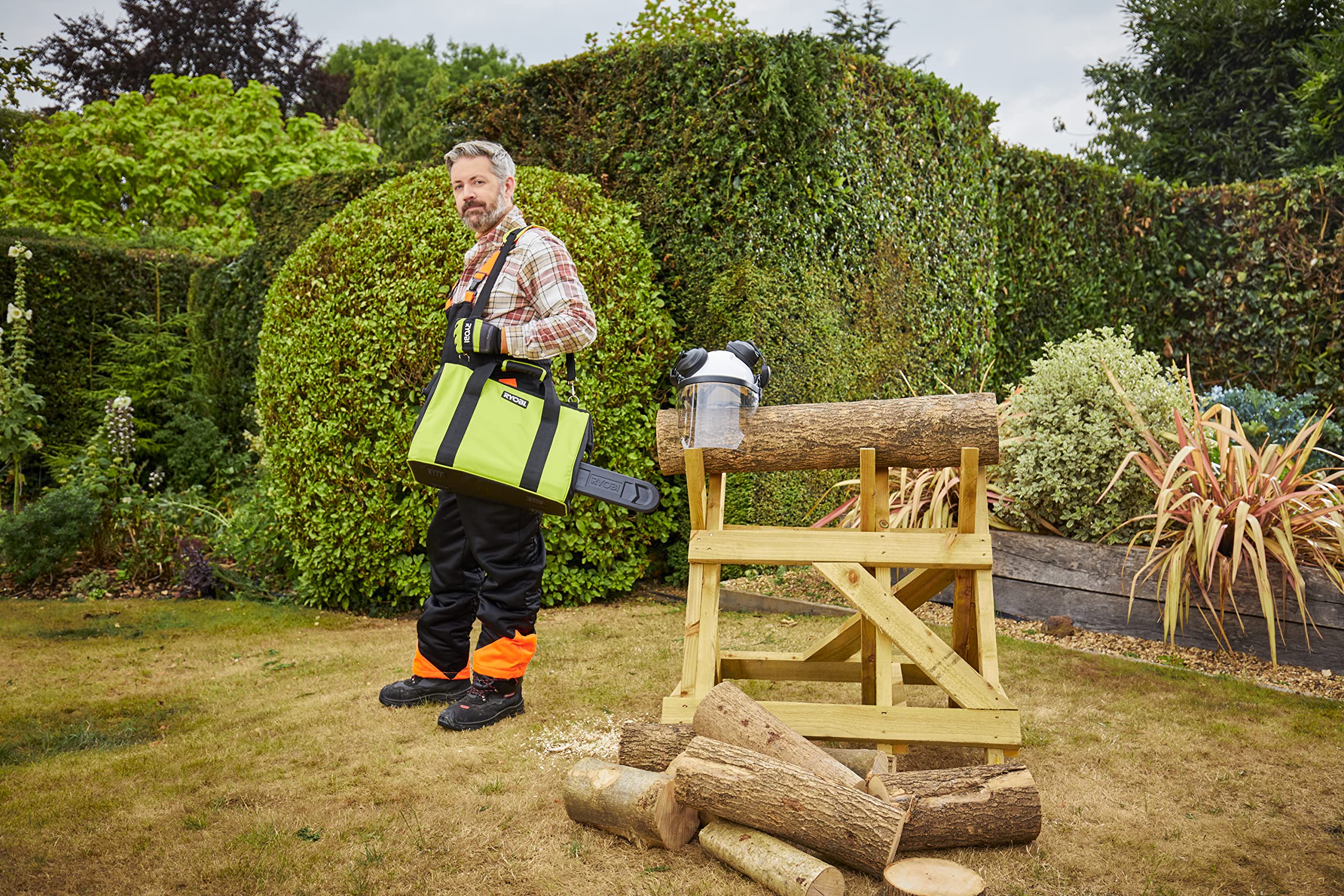 RYOBI - Sac de transport pour tronçonneuses électriques et sur batterie - RAC256