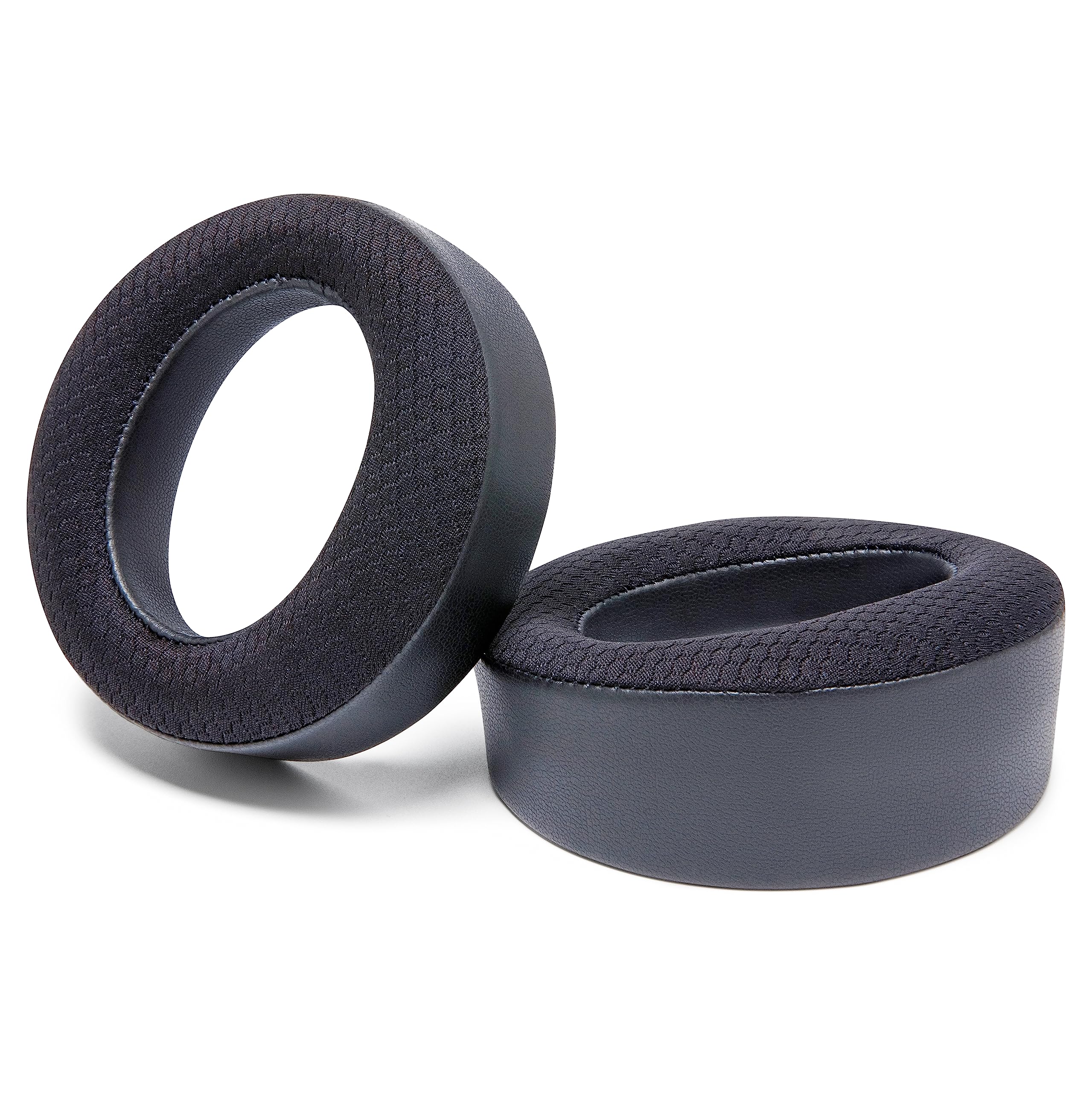 WC Freeze Pulse 3D - Almohadillas de Gel refrescante compatibles con Sony PS5 Pulse 3D, Fabricadas por Wicked Cushions | Cojín más Grueso y Apertura más Amplia | Black