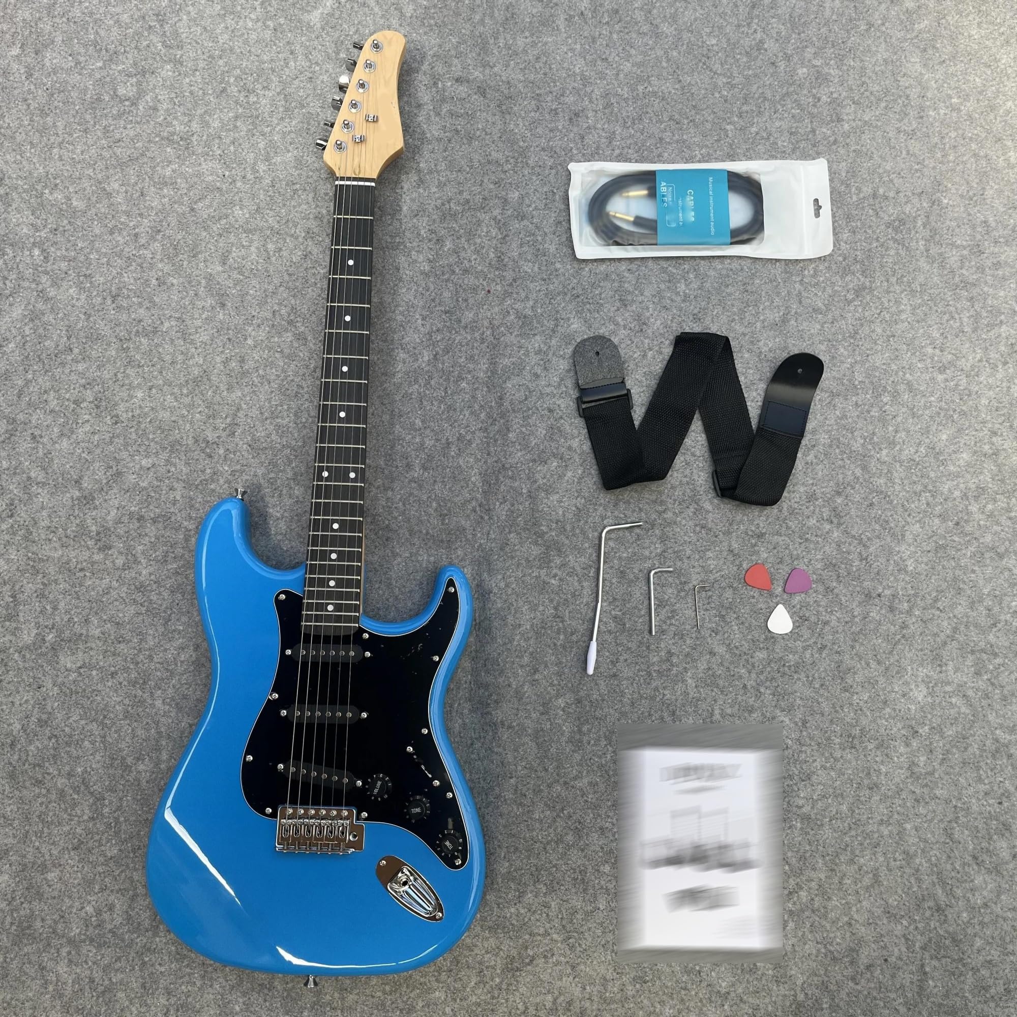 Meccaniche Universali Chitarra Guida Per Principianti Alla Pratica Della Chitarra Elettrica (blu)