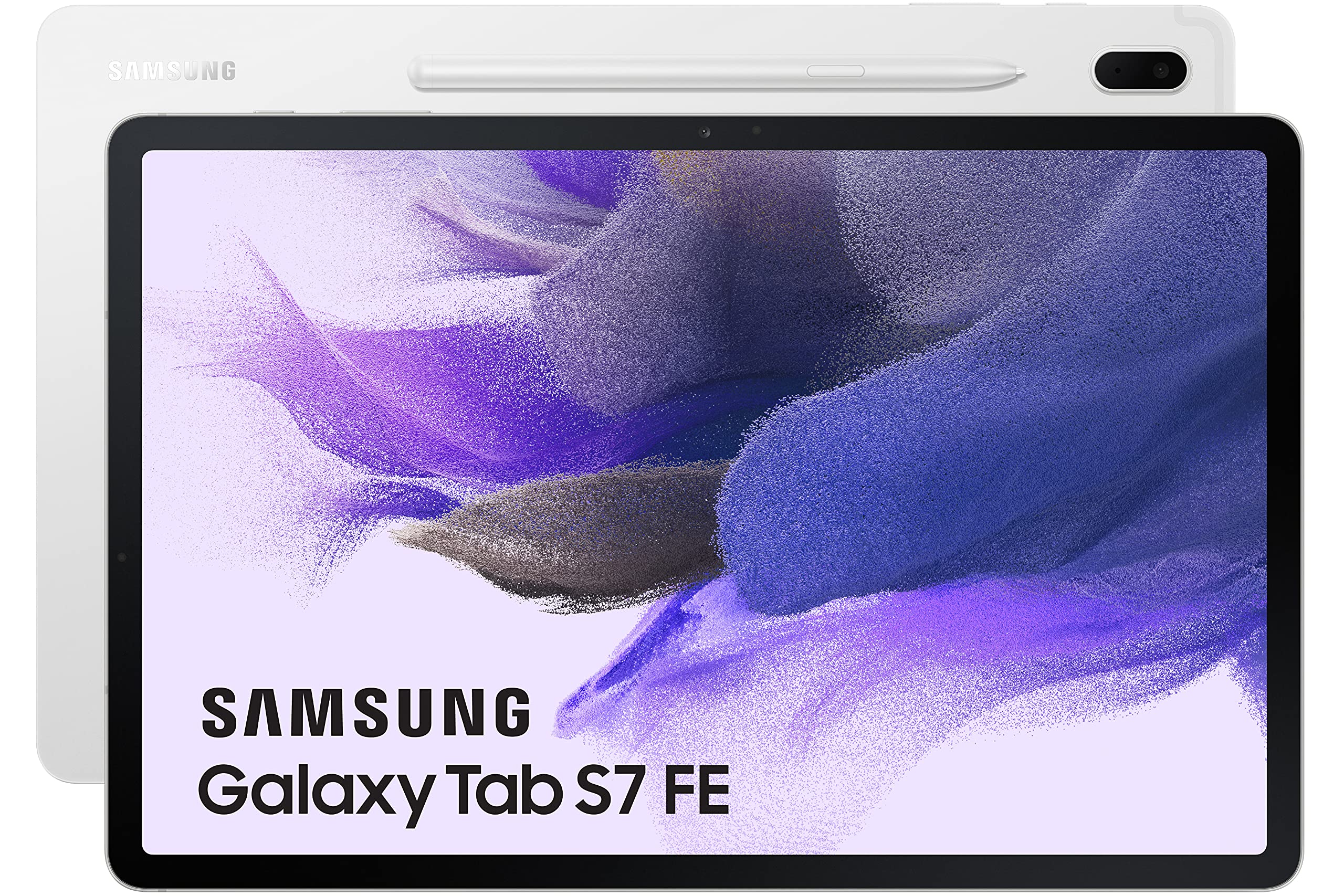 Samsung Galaxy Tab S7 FE 12. 4 Inch Wi-Fi Android Tablet Silver (UK version)