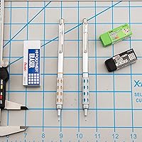 Vista 2 de Pentel GraphGear 1000 - Lápiz de dibujo automático (0.3mm), acentos negros, 1 unidad (PG1013G)