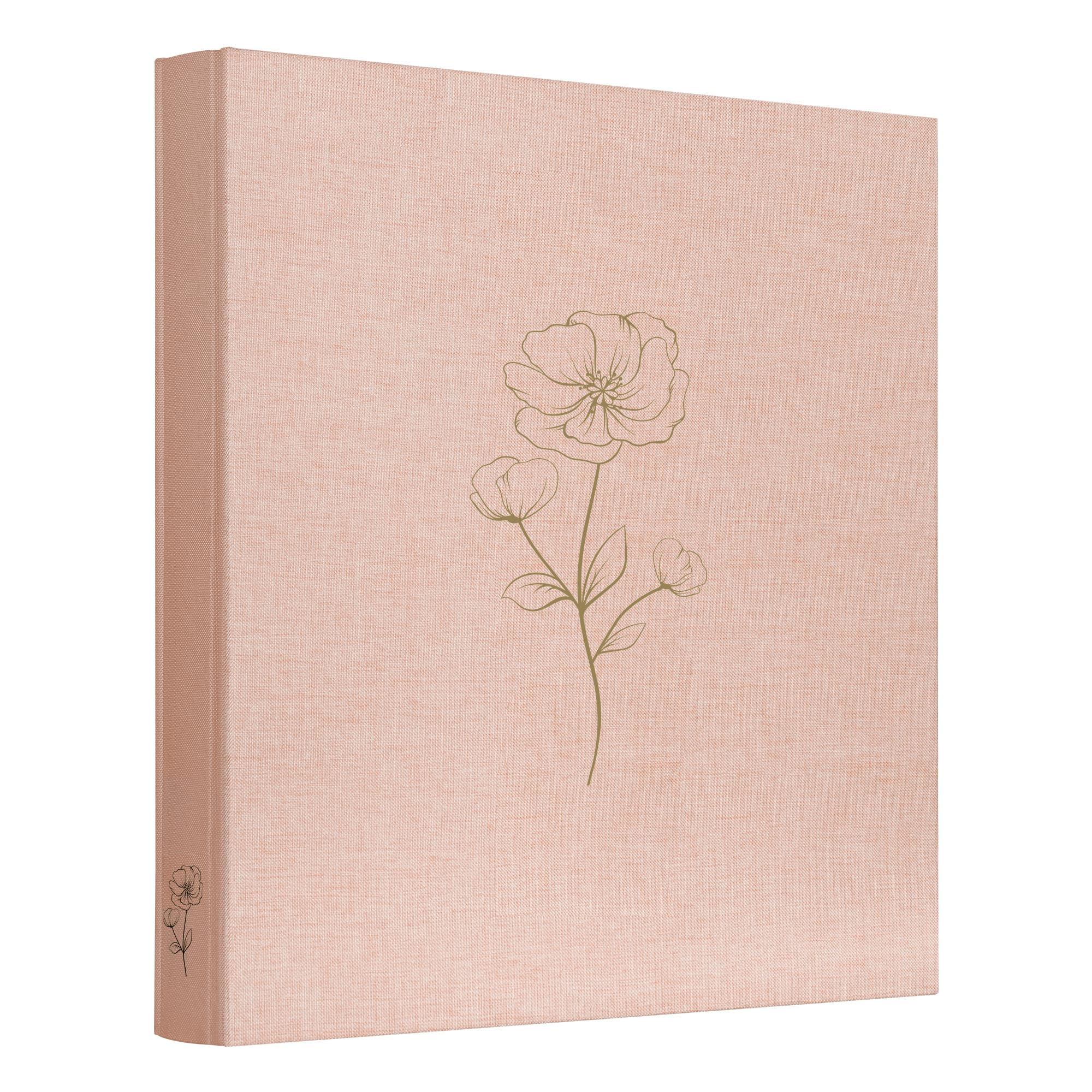 Álbum de fotos de 4 x 6 pulgadas, 500 fotos por página, 500 bolsillos, álbumes de fotos de 4 x 6 pulgadas, cubierta de tela de lino, álbum de fotos grande para recuerdos familiares de boda