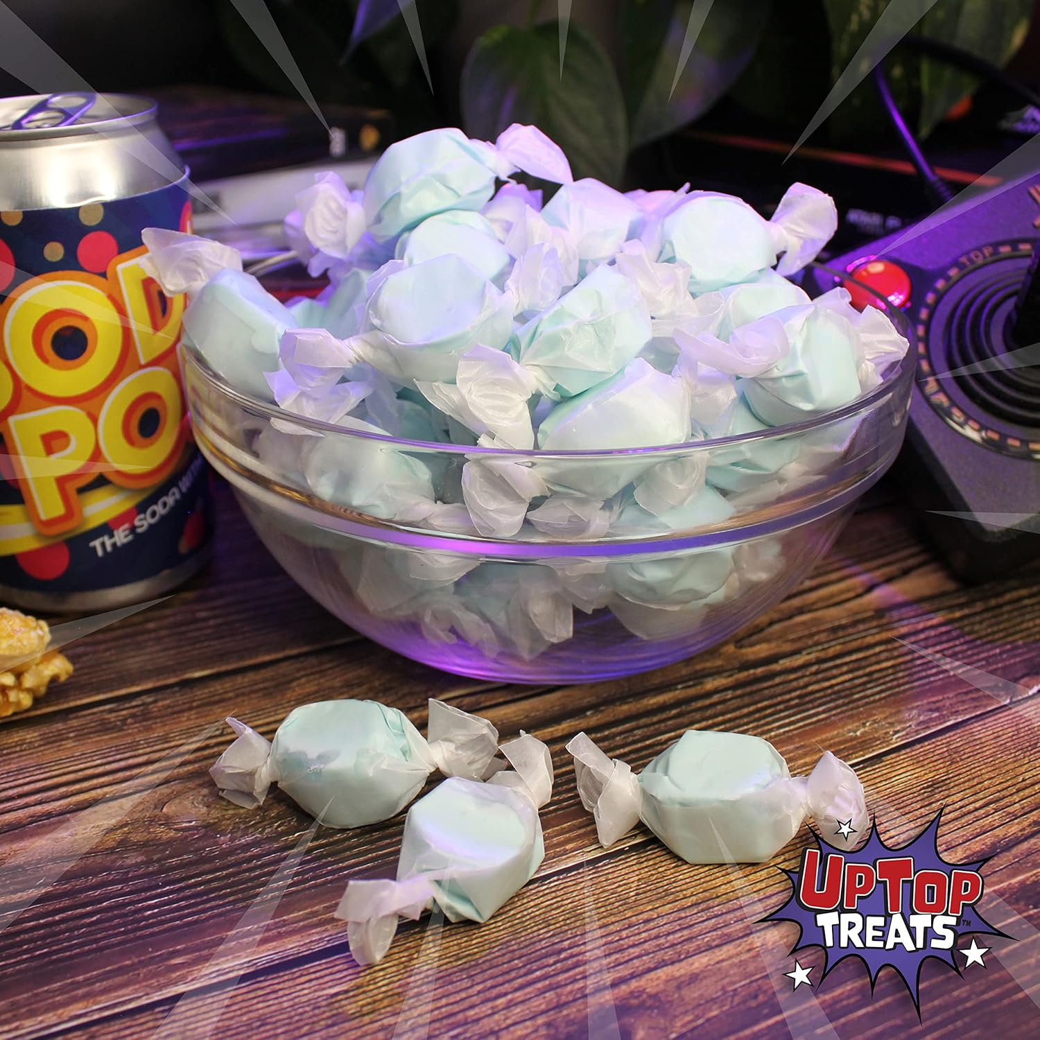 Salt Water Taffy 16 Flavor Assortment | 1 LB of Gourmet, Old Fashioned, & Individually Wrapped | Cherry, Cinnamon, Cotton Candy, Orange Vanilla, Peach, Peppermint, Root Beer Float, Watermelon, & More | Gluten-Free, Kosher (16 oz Bag) : Grocery & Gourmet Food