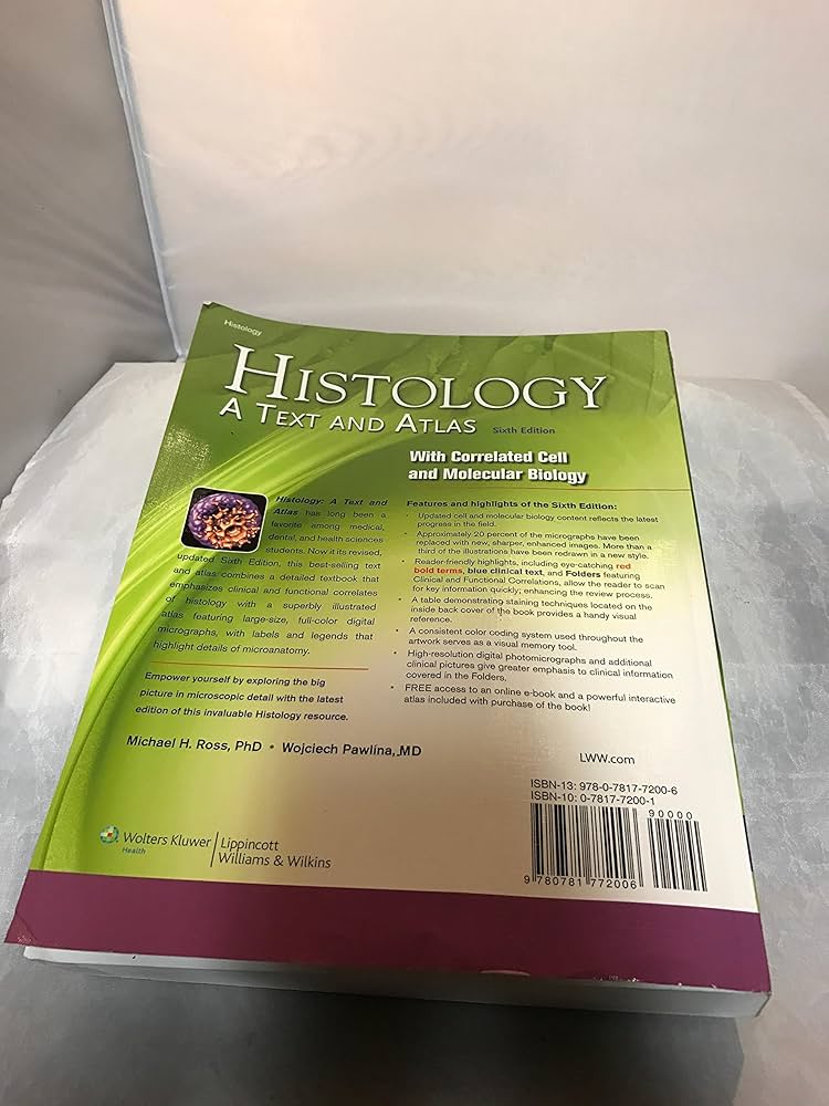 Histology: A Text and Atlas 7Edition(英文) Histology: A Text and Atlas