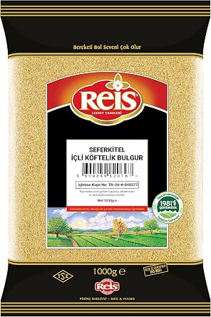 Reis İçliköftelik Bulgur (Seferkitel) 1 Kg