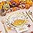 Festiva 176Pcs Thanksgiving Plastic Plates - Heavy Duty Thanksgiving Plates - Thanksgiving Disposable Dinnerware Set include 50 Plates,75 Silverware, 25 Cups, 25 Pumpkins Napkins, 1Tablecloth