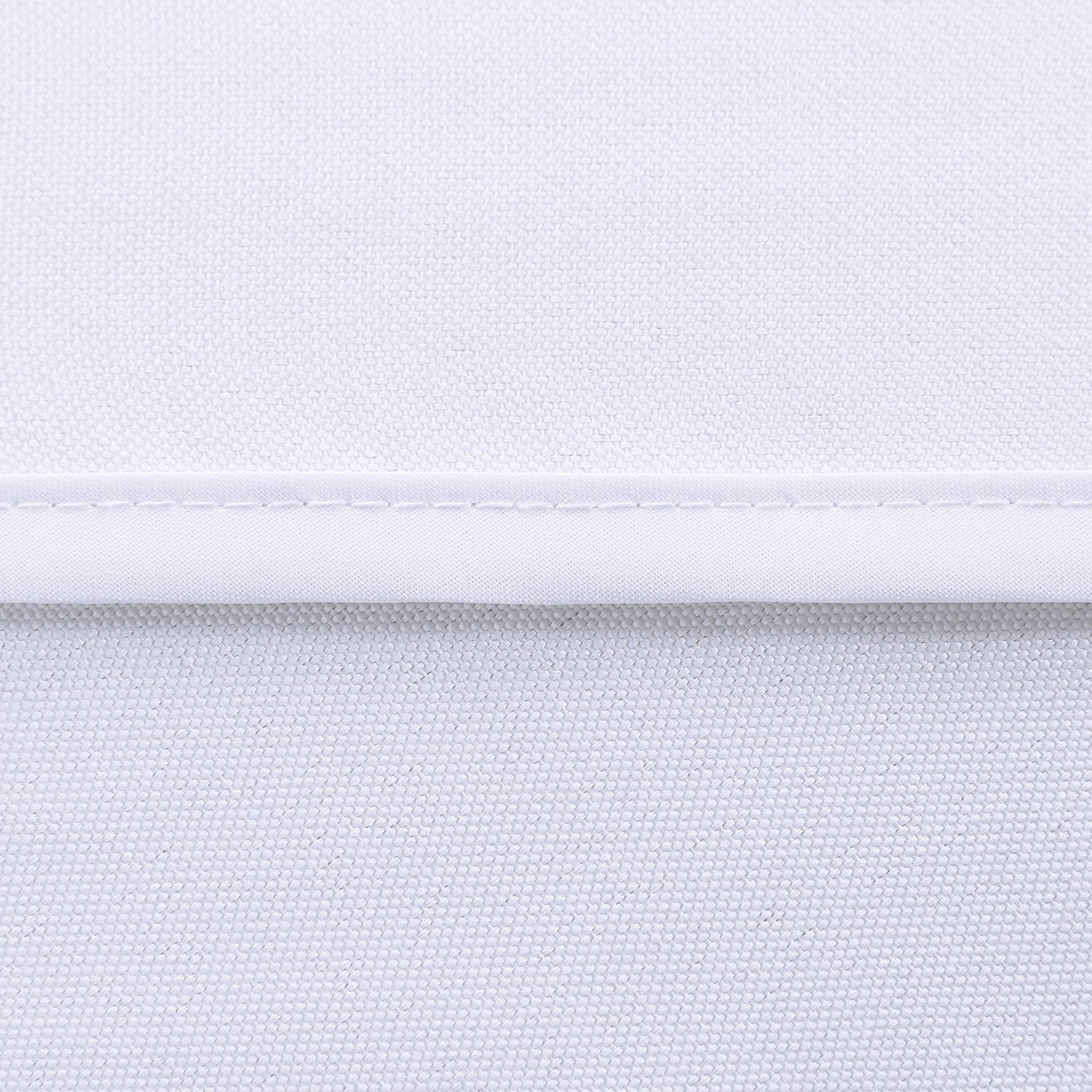 LUSHVIDA Tovaglia rettangolare impermeabile 152 x 305 cm con foro per ombrellone e cerniera