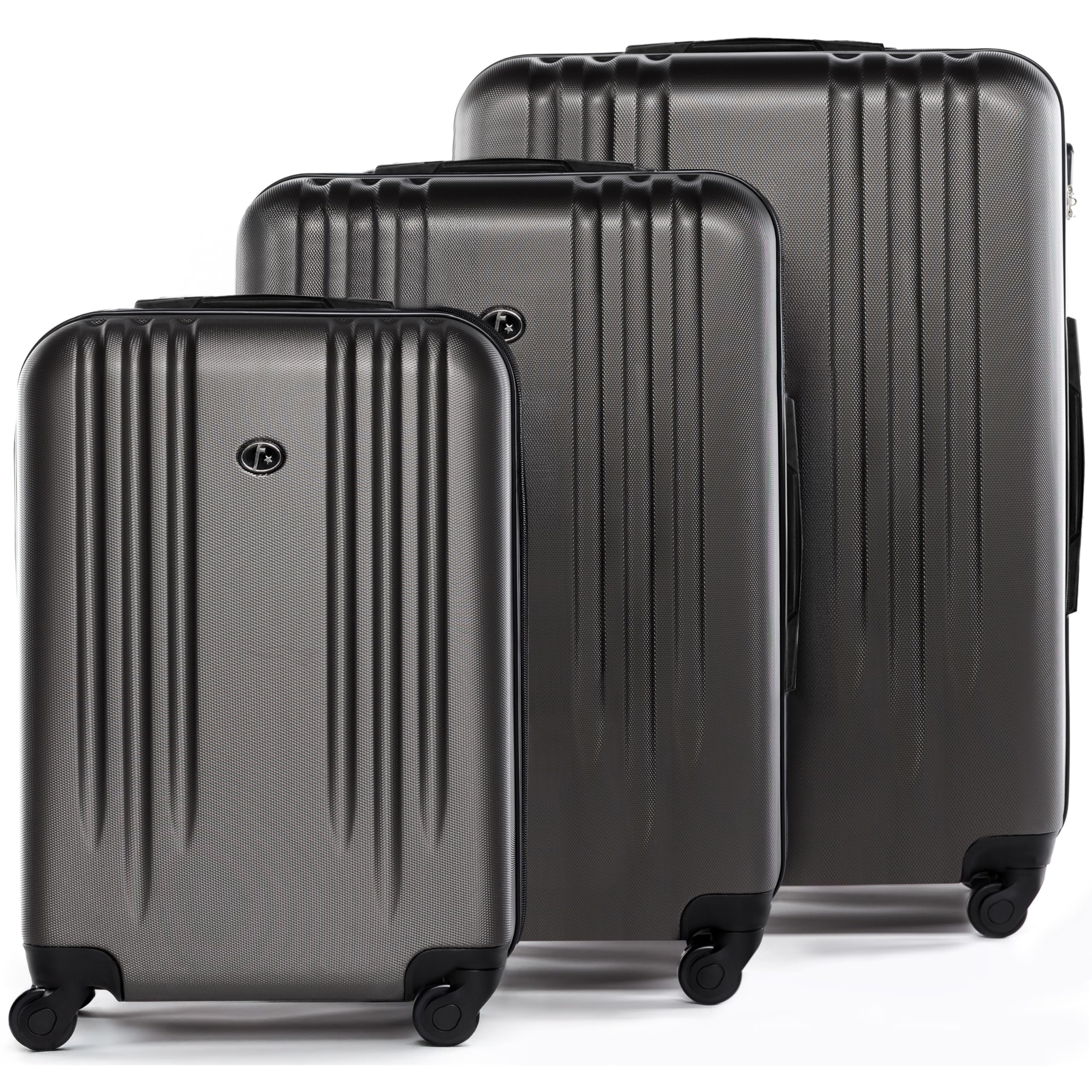 Set Valigie Rigide Suitline 3 Pezzi | 55+66+76 Cm | 15 Colori | 4 Ruote Gemelle | Lucchetto TSA - Foto 11