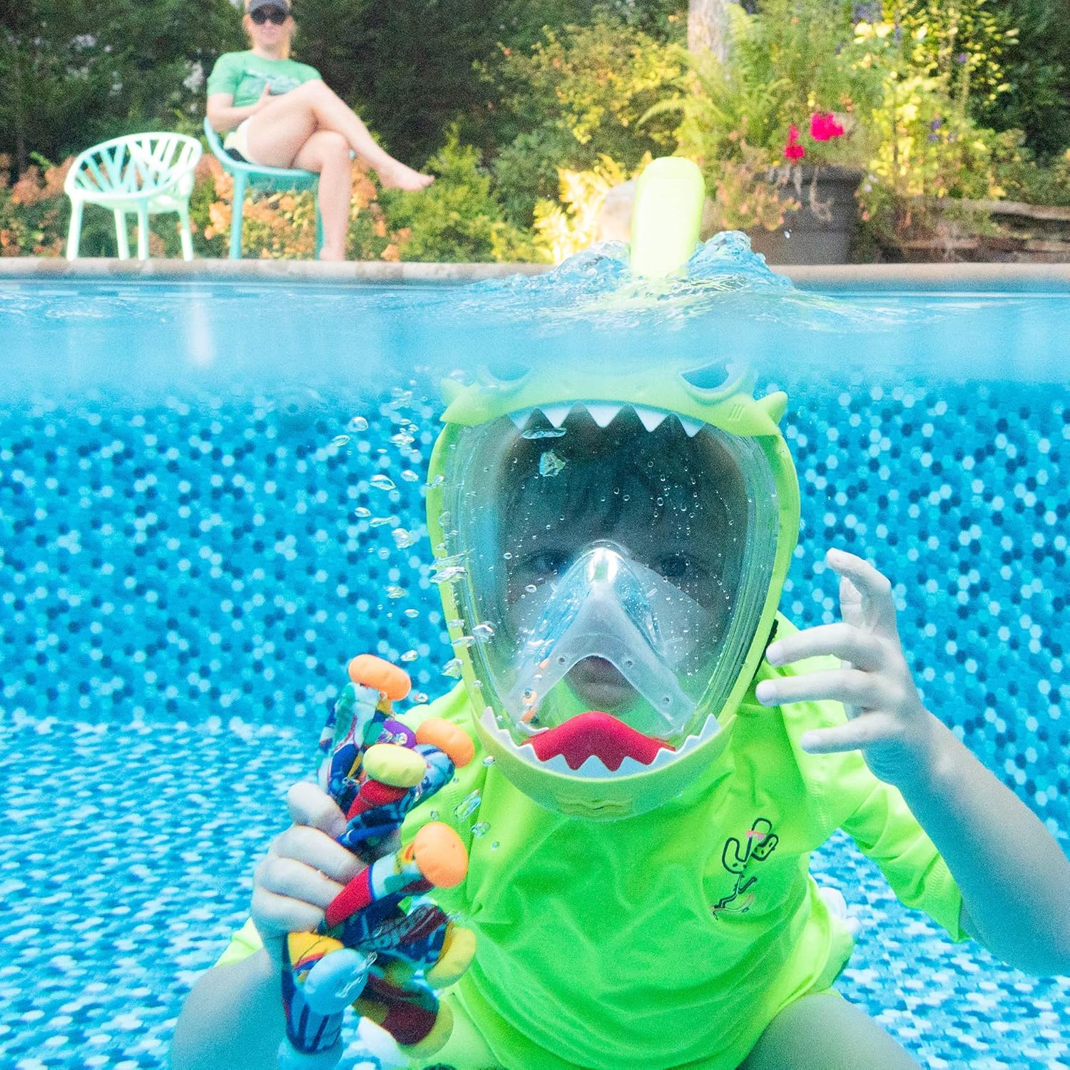 Prime Time Splash Bombs® 12 Dizzy Dive Sticks and 12 Dive Rings - 24 Piece Dive Set Toys