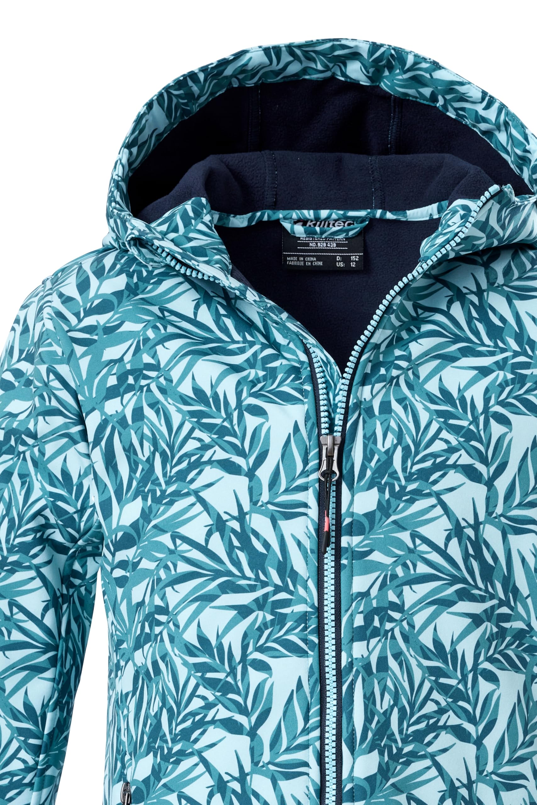 Killtec Mädchen Softshelljacke Print Chaqueta softshell/outdoor con capucha Niñas