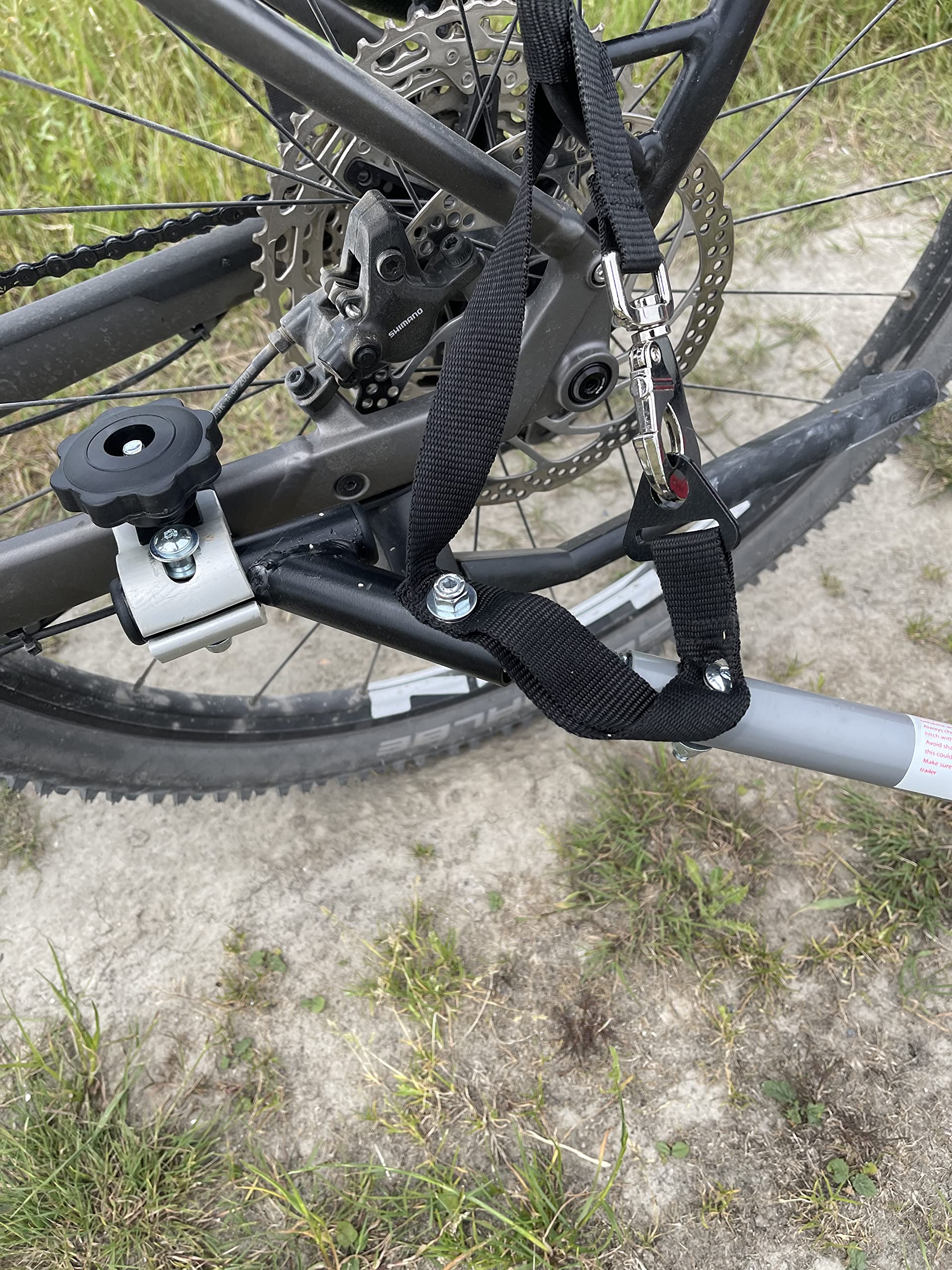 Adaptateur REMORQUE Velo Pince Cadre