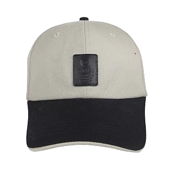 VROJASS Free Size Men's Double Shade Beige Cotton Cap for Hunting, Fishing, Outdoor Activities(VROCDS-BE-P)