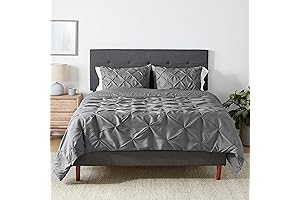 Discover the Allure of Amazon Basics Queen Comforter Set with Pleasing Pattern