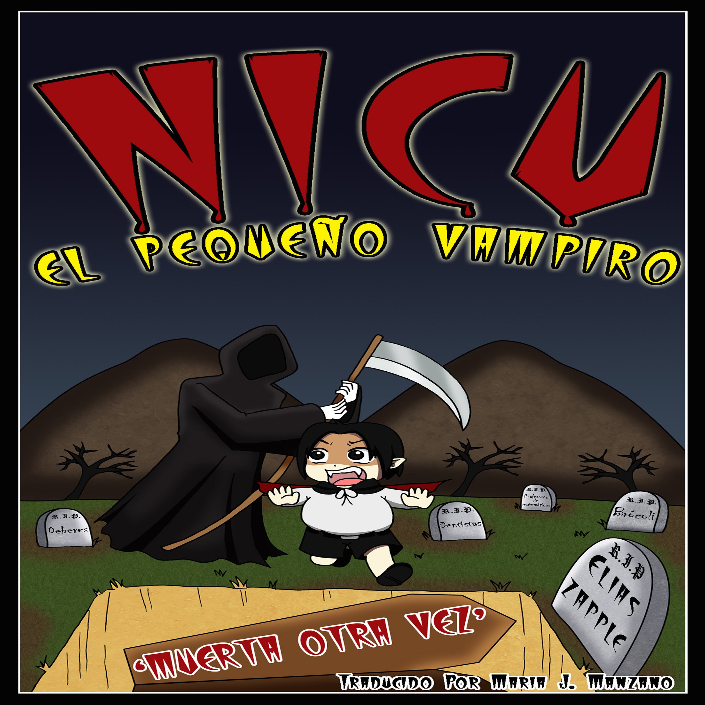Cover art for Nicu - el pequeño vampiro: muerta otra vez [Nicu the Little Vampire: Dead Again]