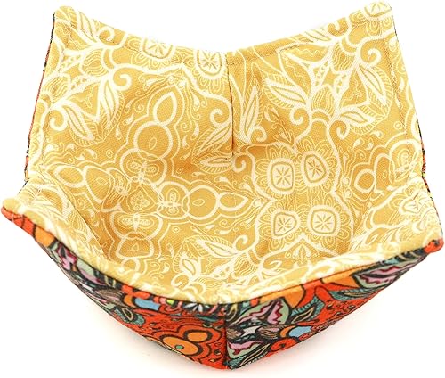 Miniatura 2 de Cuenco de algodón para microondas, soporte para tazones para microondas, soportes para tazones calientes, aptos para microondas, cuenco de sopa,