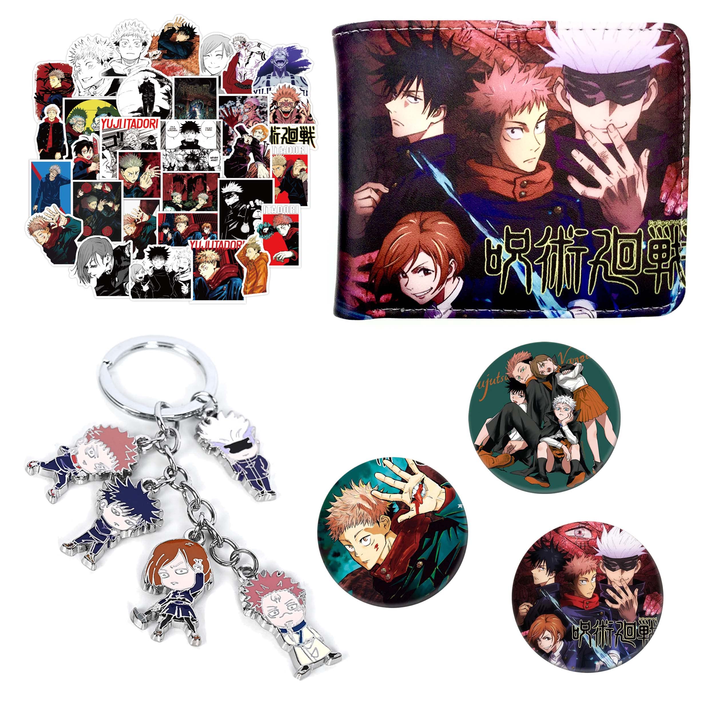 Buy Jujutsu Kaisen Sticker Set, Anime Gift Set, Including Jujutsu