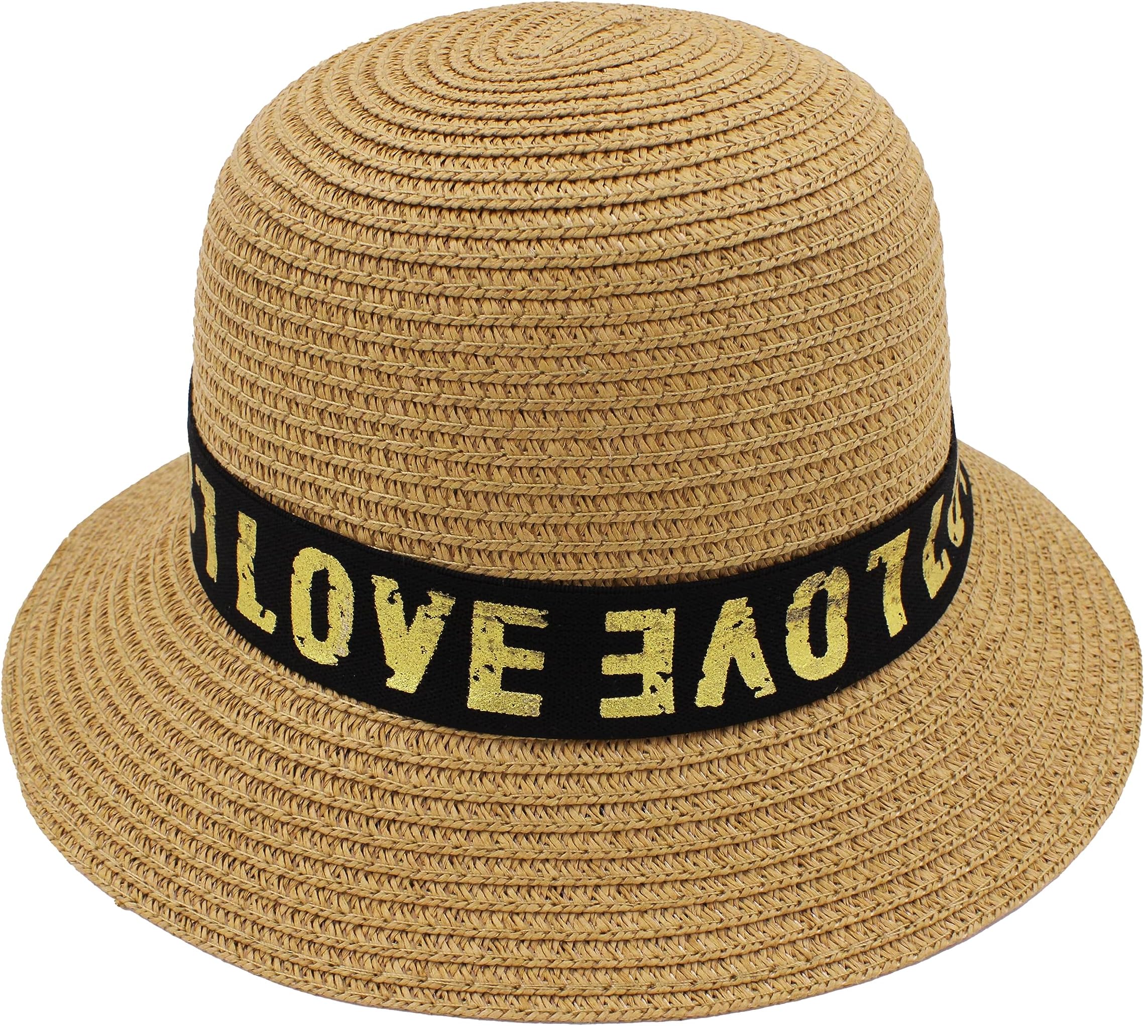 VRITRAZ Baby Boy's and Girl's Kids Children Cute Printed Cartoon Gift Summer Fancy Dress Straw Fasion Hat Cap 2