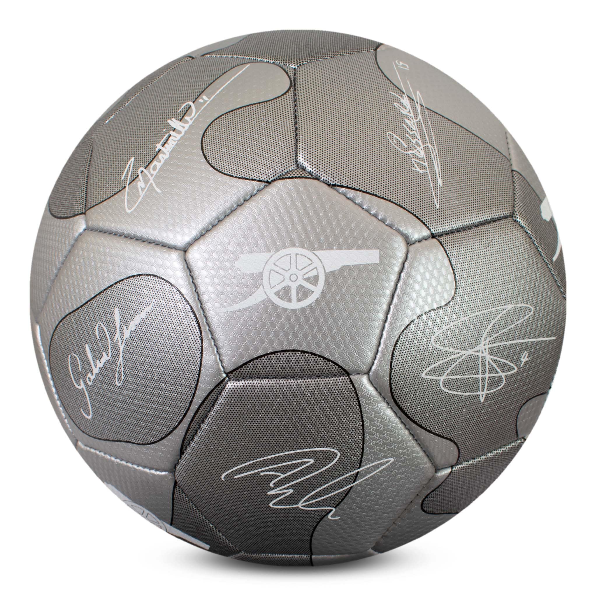 Ballon De Football Hy-Pro Arsenal F.C. – Taille 1, Motif Rouge/blanc, Blason Officiel, Collection Ou Entraînement, Enfant/adulte