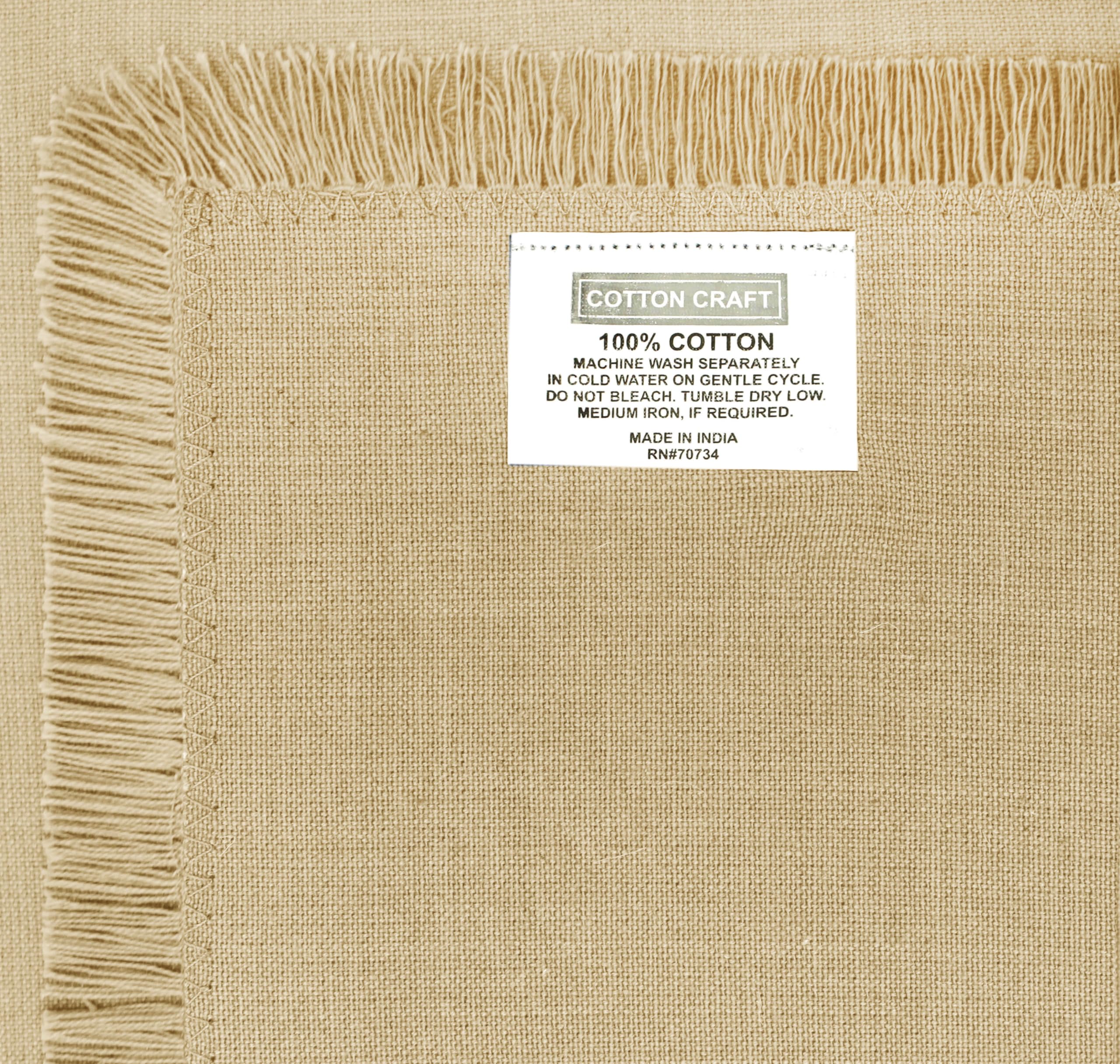 Joanlody Servilletas De Tela Hechas A Ano De 16.5 X 16.5