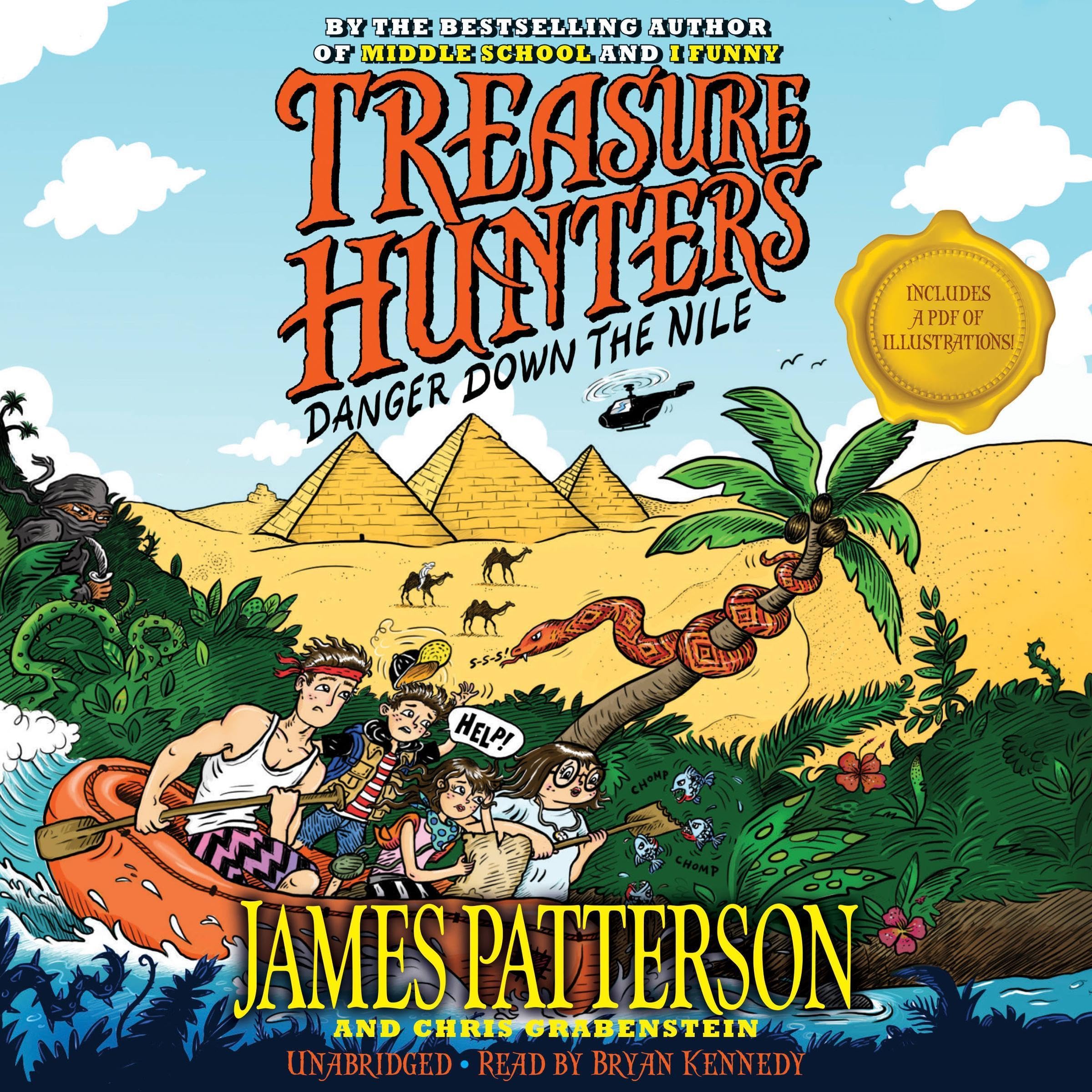 Cover art for Treasure Hunters: Danger Down the Nile