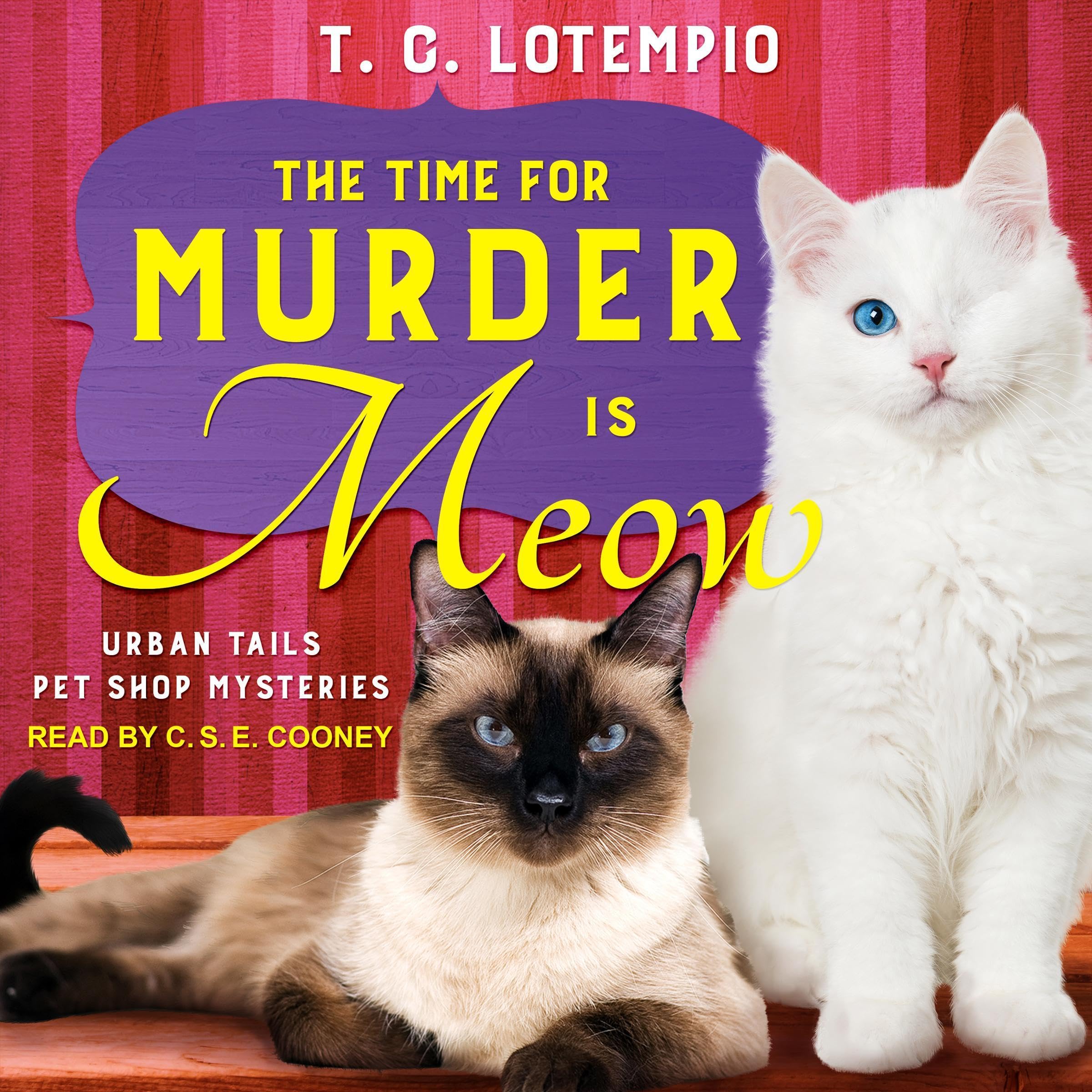 Cover art for The Time for Murder is Meow