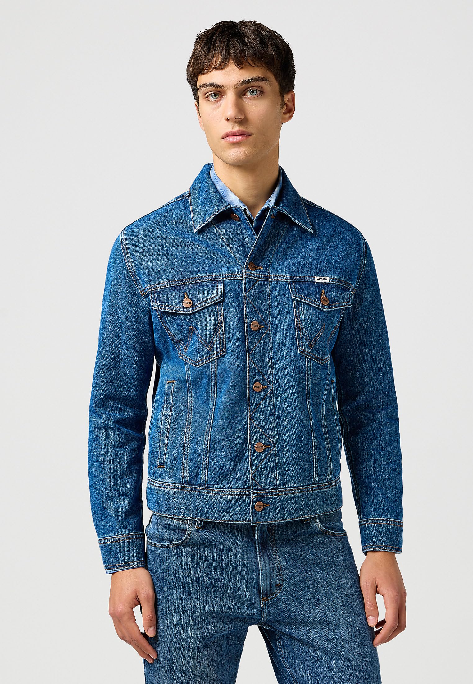 Wrangler Classic Jacket Veste Homme (lot de 1)