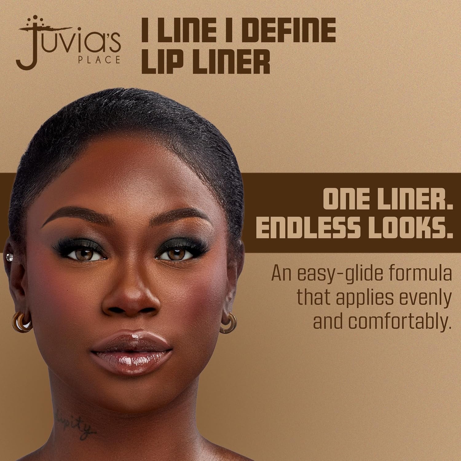 Juvia's Place I Line I Define Lip Liner – Sneaky Link – Long-Lasting Lip Liner with Hydrating Formula, Smooth Glide, Sharpenable Pencil for Precise Application - Prevents Feathering, All-Day Wear - Image 6