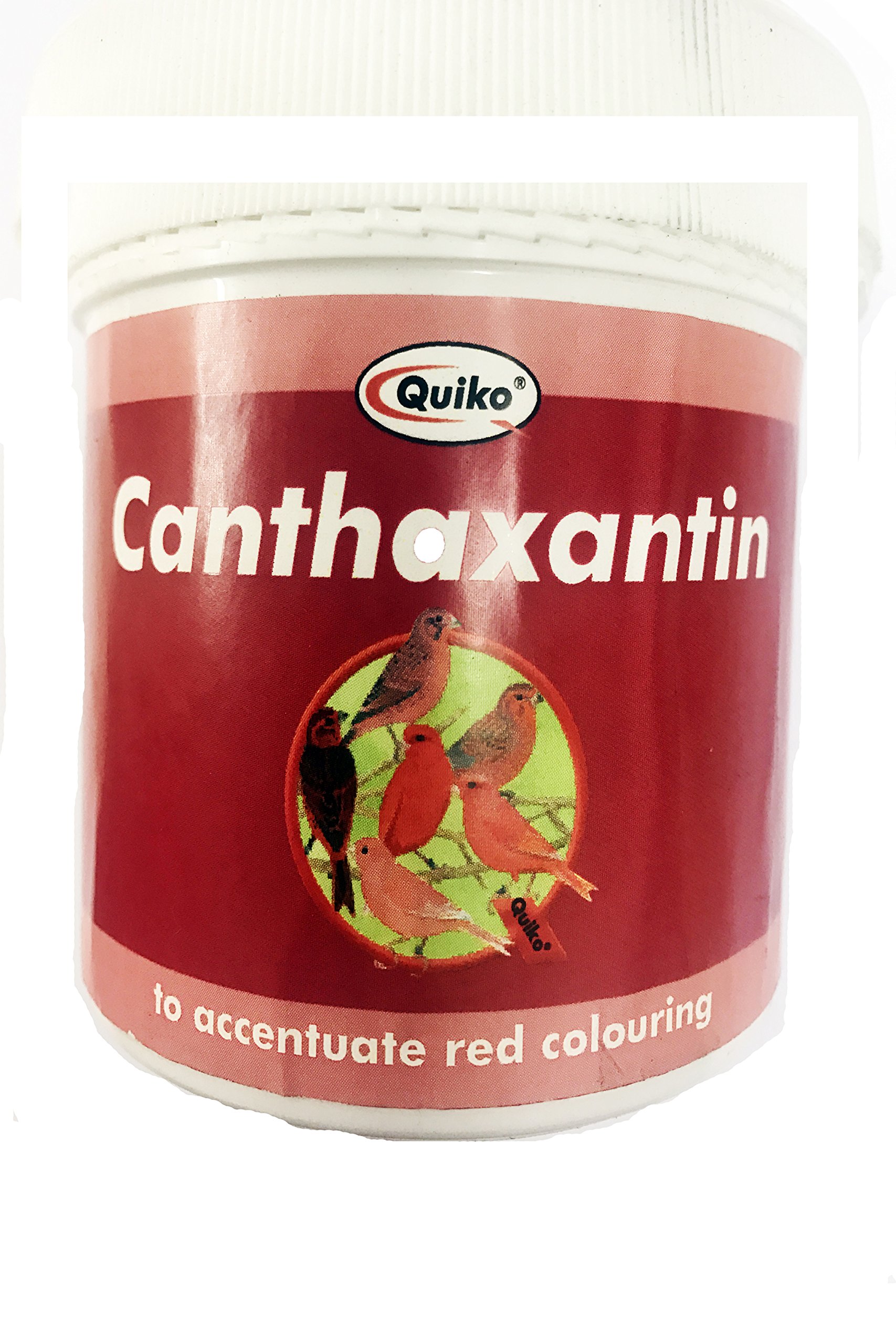 Quiko Canthaxantina 50g - Integratore Per Uccelli Per Intensificare Il Rosso Del Piumaggio - Foto 6