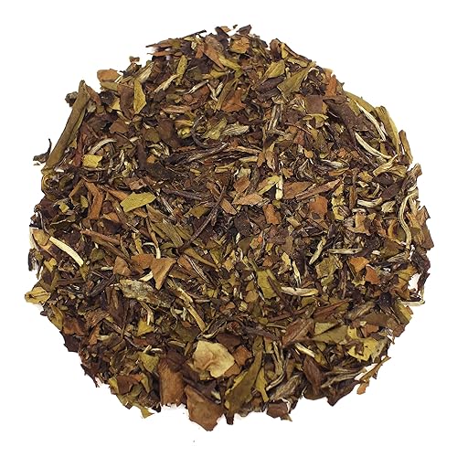 The Tea Farm - Té de frutas blancas de arándanos - Té blanco de hojas sueltas (bolsa de 2 onzas)