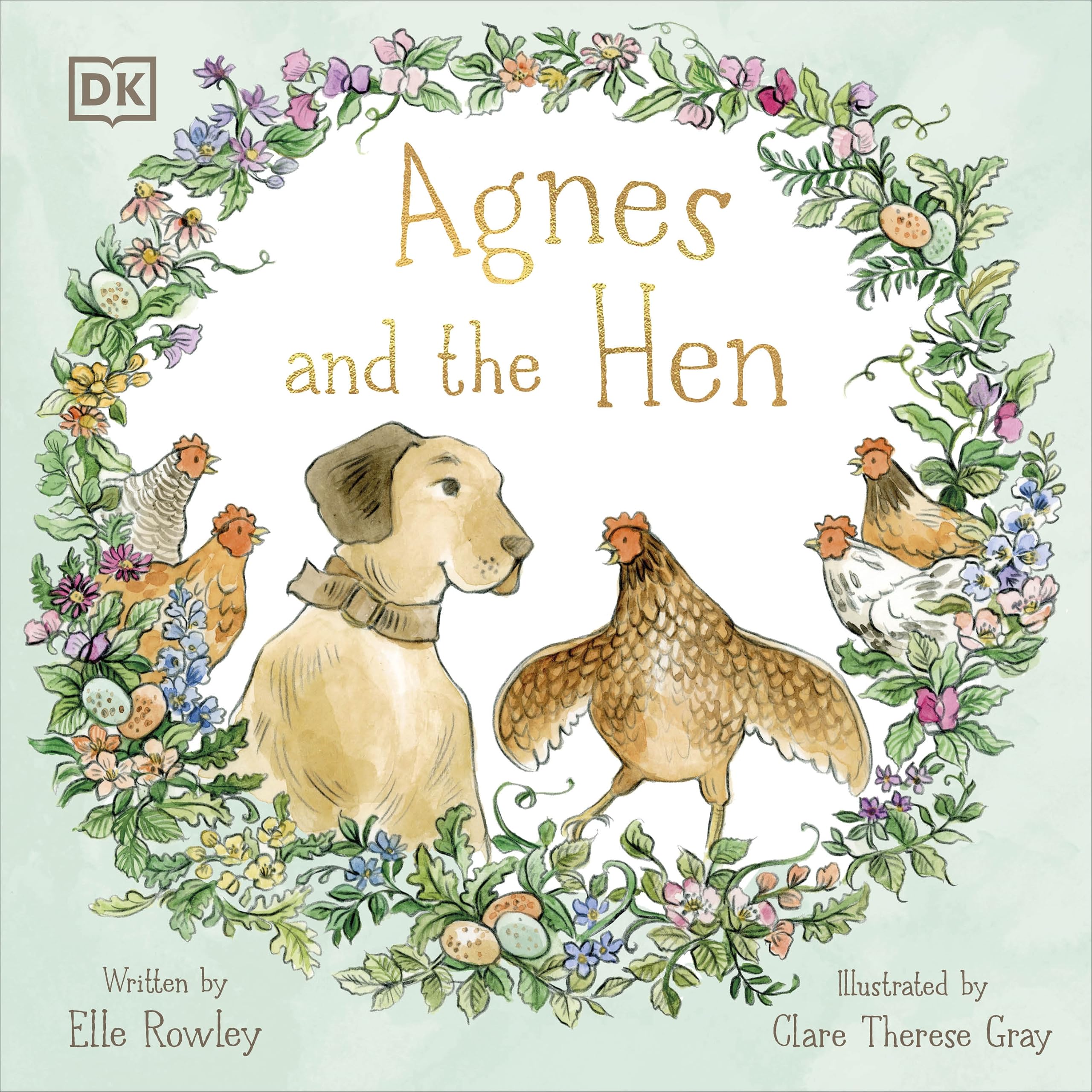 Elle Rowley Agnes & the Hen Paperback Book