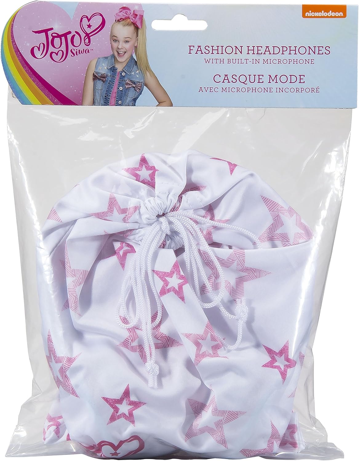 Flash Deals - 60% OFF JoJo Siwa Bow Fashion Headphones with Built-in Microphone for Video Call or Zoom Meeting, Wired Headphones & Travel Pouch Designed for Fans of JoJo Siwa Gifts Best Cyber Deals 🔥 JoJo Siwa Bow Fashion Headphones with Built-in Microphone for Video Call or Zoom Meeting, Wired Headphones & Travel Pouch Designed for Fans of JoJo Siwa Gifts