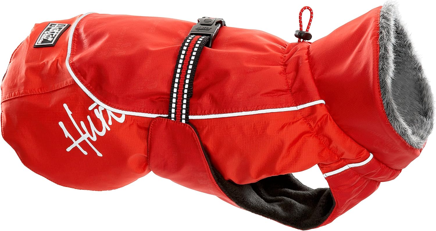 Hurtta Pet Collection 16Inch Winter Jacket, Red