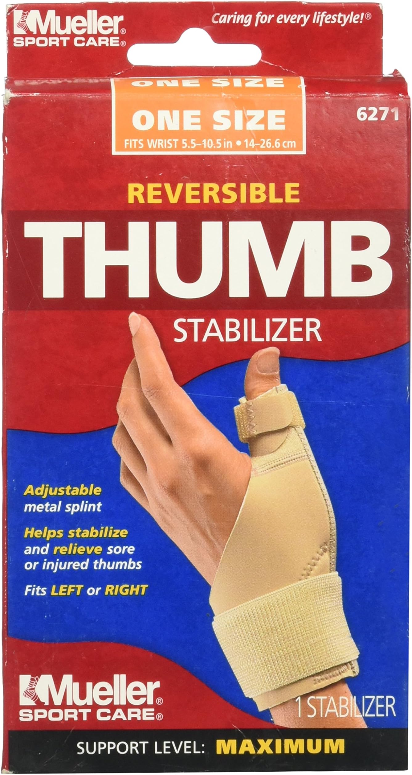 Reversible Thumb Stabilizer One Size