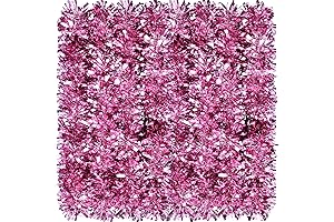 26.2 Feet Light Pink Tinsel Garland