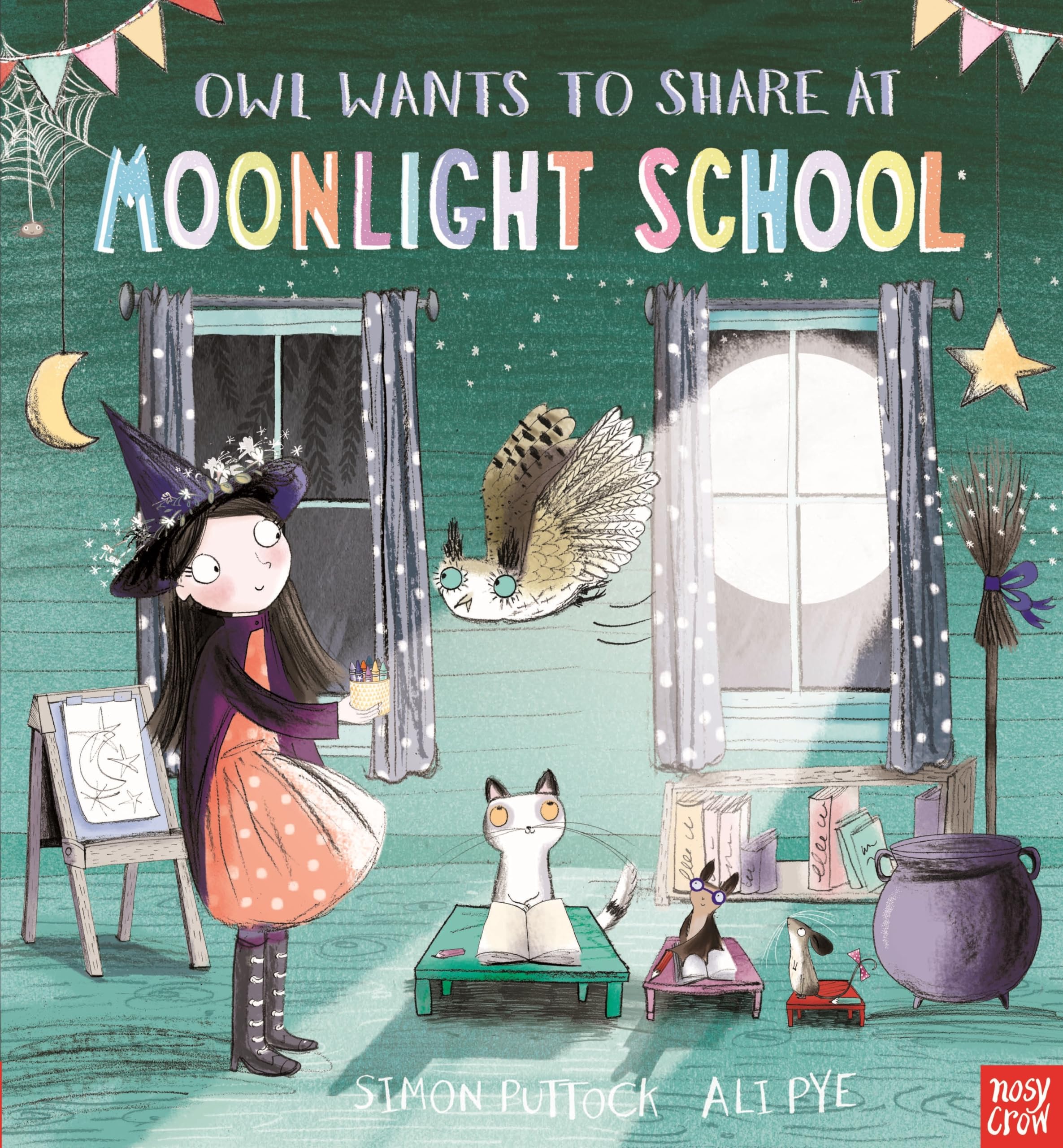 Owl Wants to Share at Moonlight School By Simon Puttock, Ali Pye