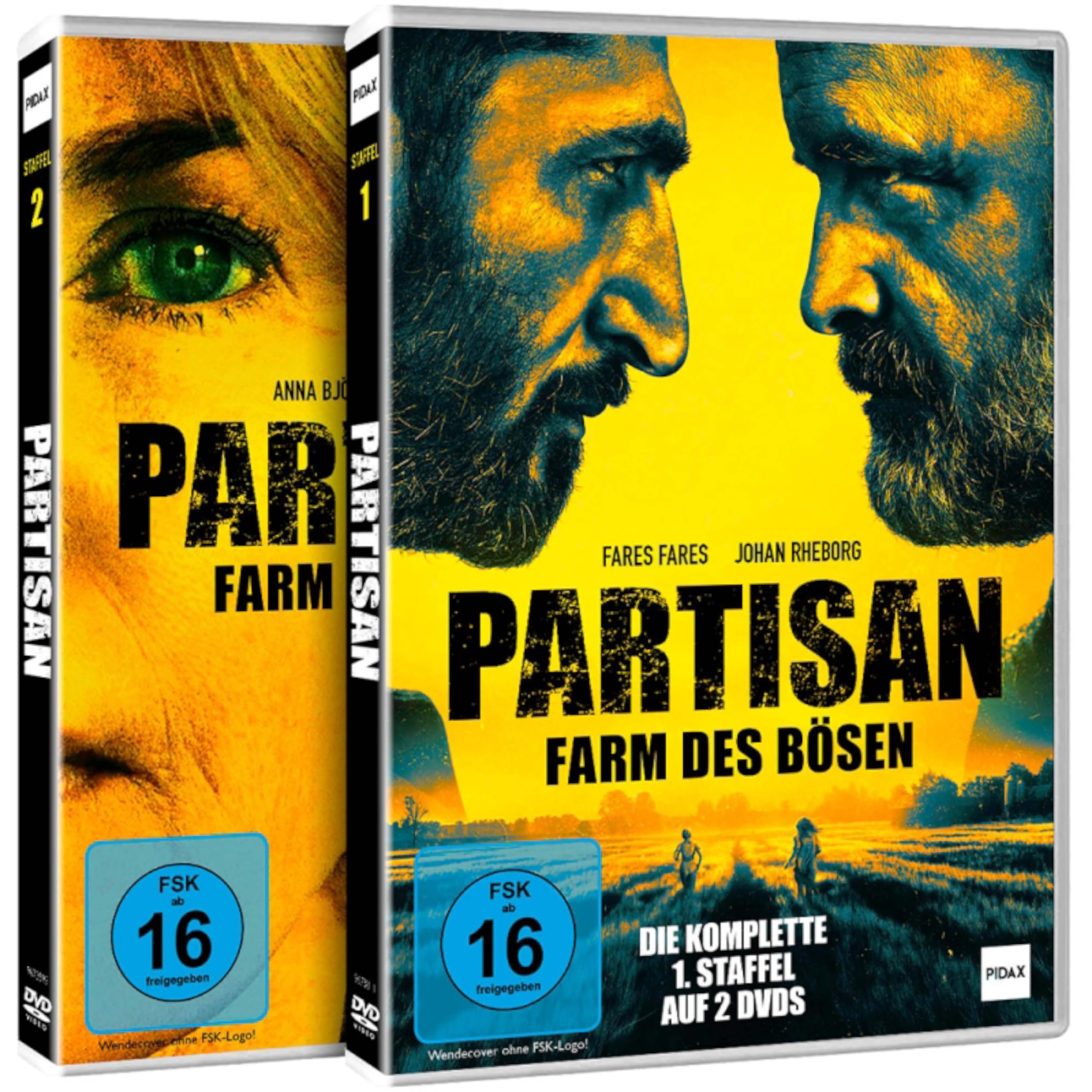 Partisan – Die komplette Serie – Preisgekrönter skandinavischer Thriller mit Fares Fares (Westworld, Chernobyl) Nordic Noir DVD Gesamt-Edition (WME Home Entertainment)