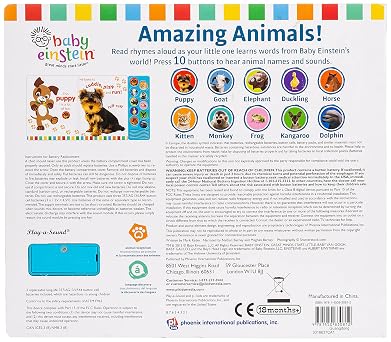 Baby Einstein: Amazing Animals Play a Sound