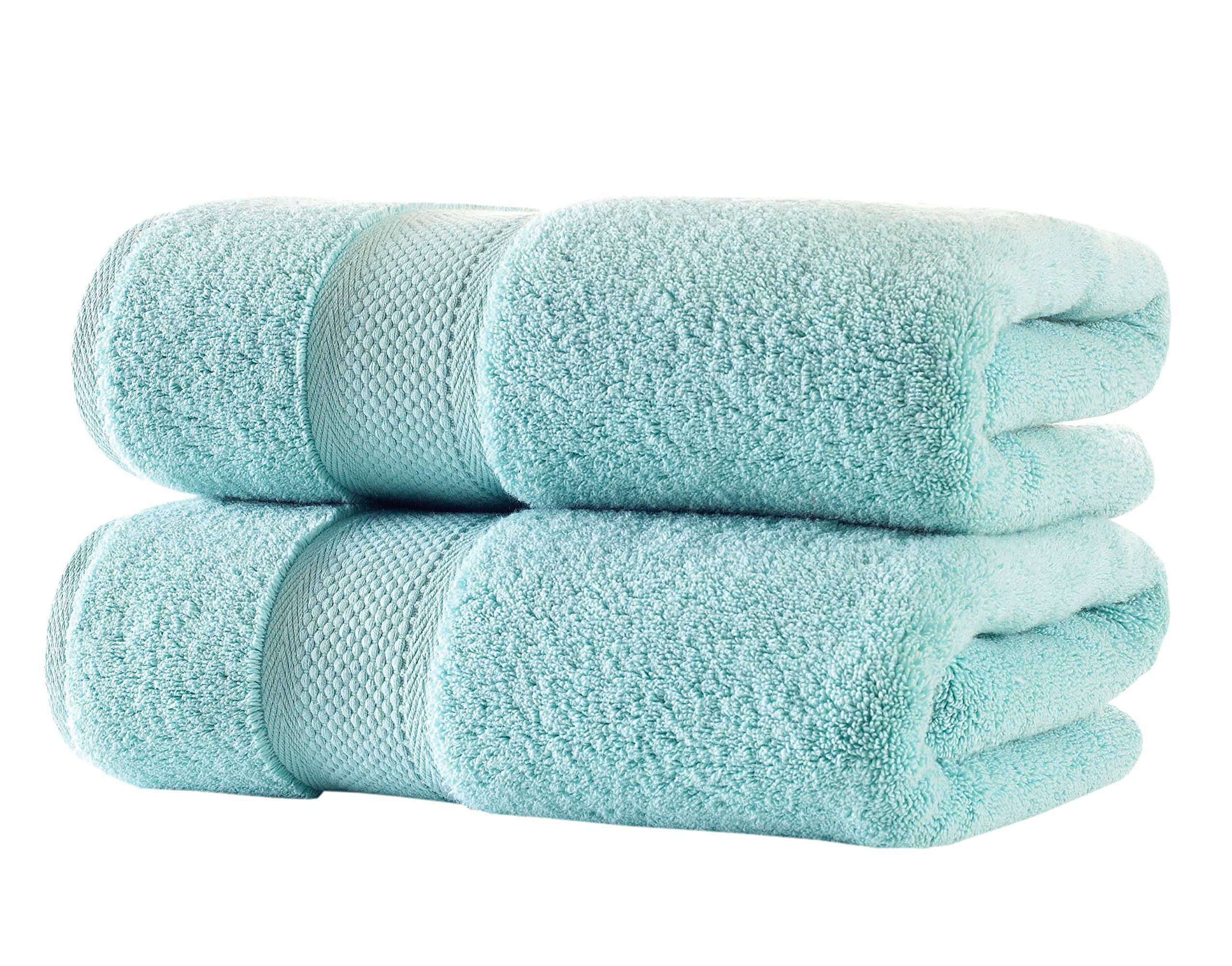 Toallas de baño de algodón turco absorbentes y juego de toallas suaves