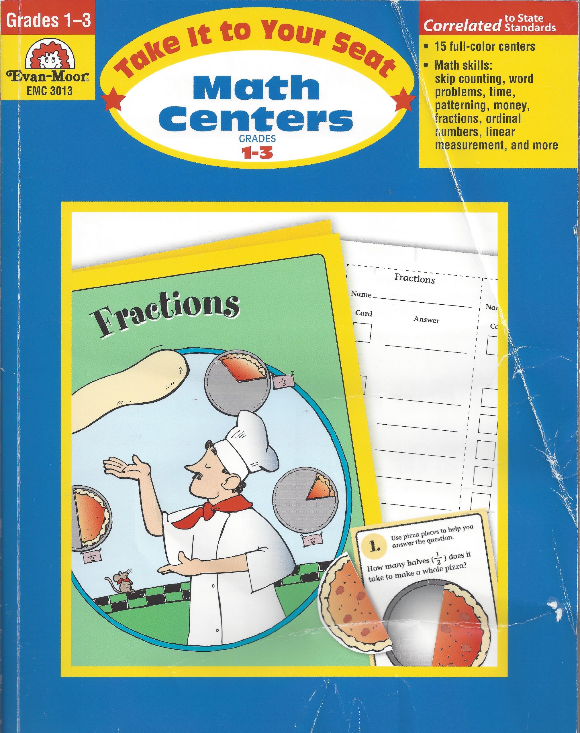 Buy Math Centers Take It to Your Seat Grades 1-3: Grades 1-3 — BookShops.in
