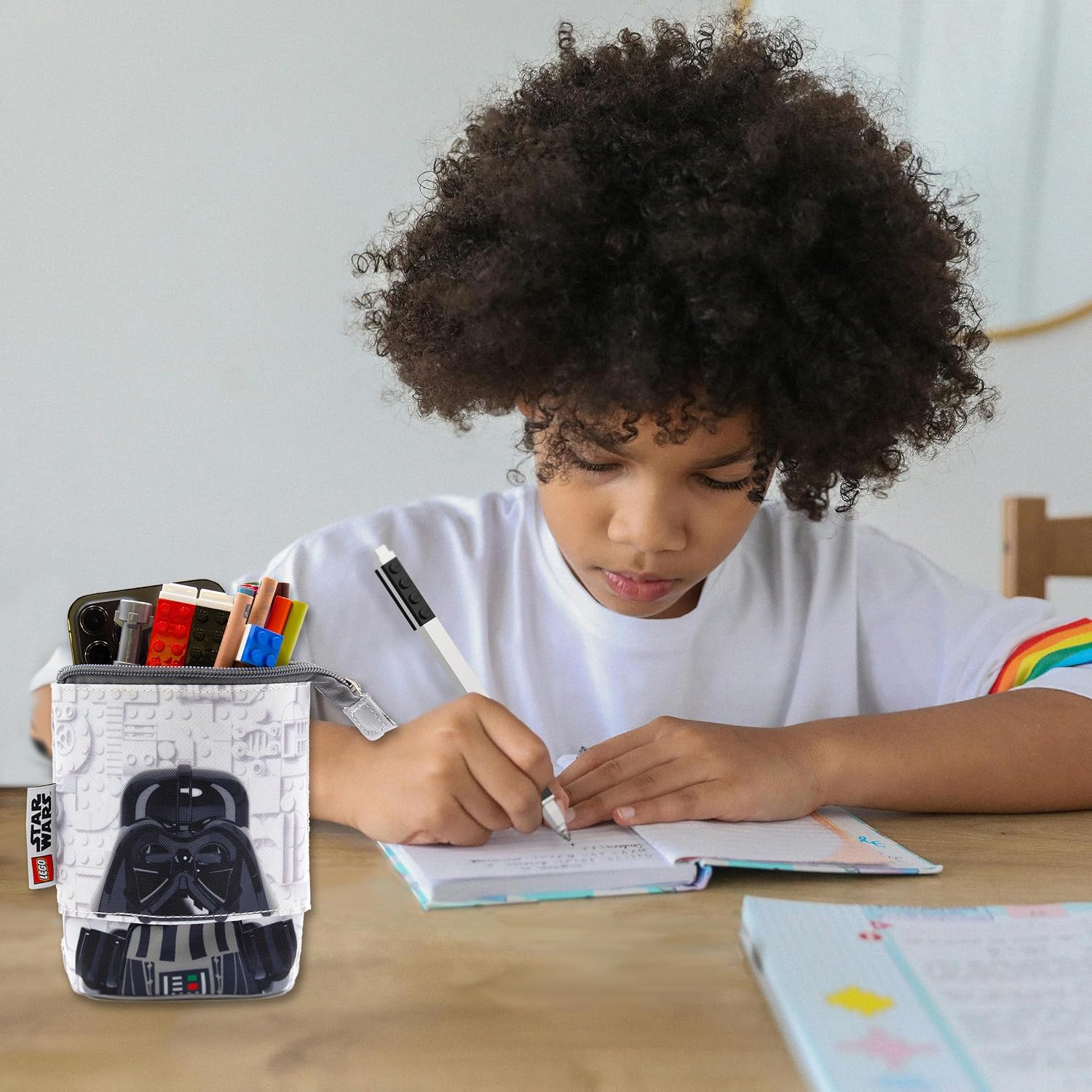 IQ LEGO Star Wars Pop Up Pencil Case - Darth Vader/Anakin Skywalker (53458)
