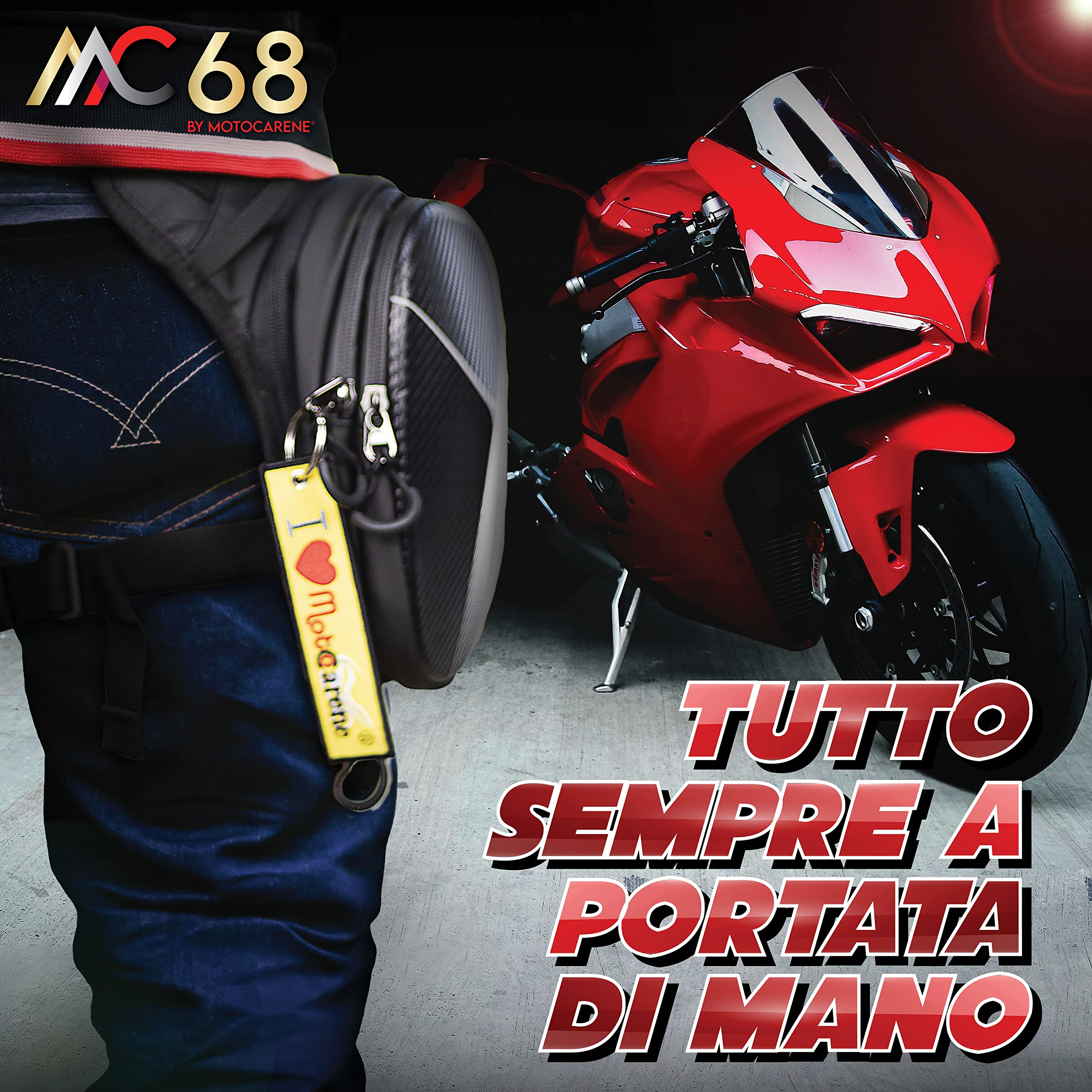 Borsello Gambale Sportivo Impermeabile Borsa da Gamba Uomo Donna Espandibile Pro Max Cosciale Porta cellulare Nylon Regolabile Multi tasche Zip Moto Running Corsa Ciclismo Escursione Campeggio Outdoor