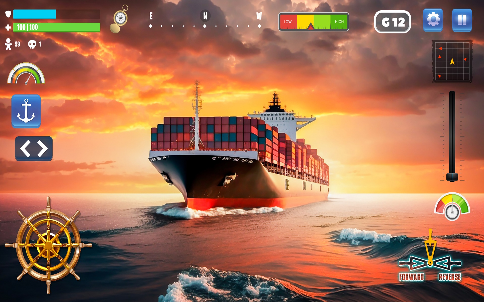 Cruise Ship Games Simulator 3D Real cargo ship & cruise ship Driving