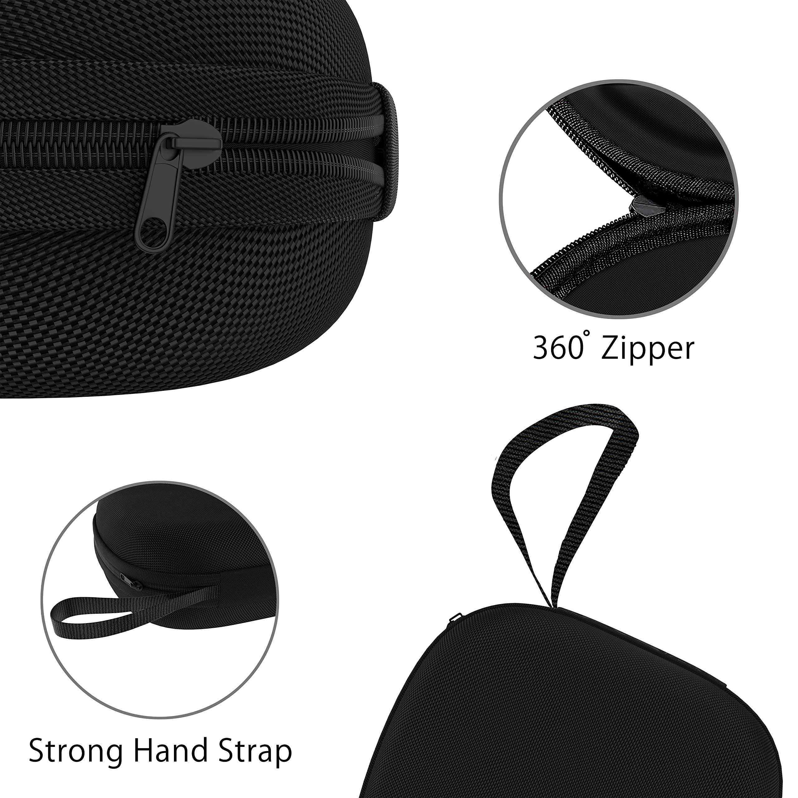 Large Headphone Case Universal Portable Protective Cover Pouch Bag Storage | Desertcart